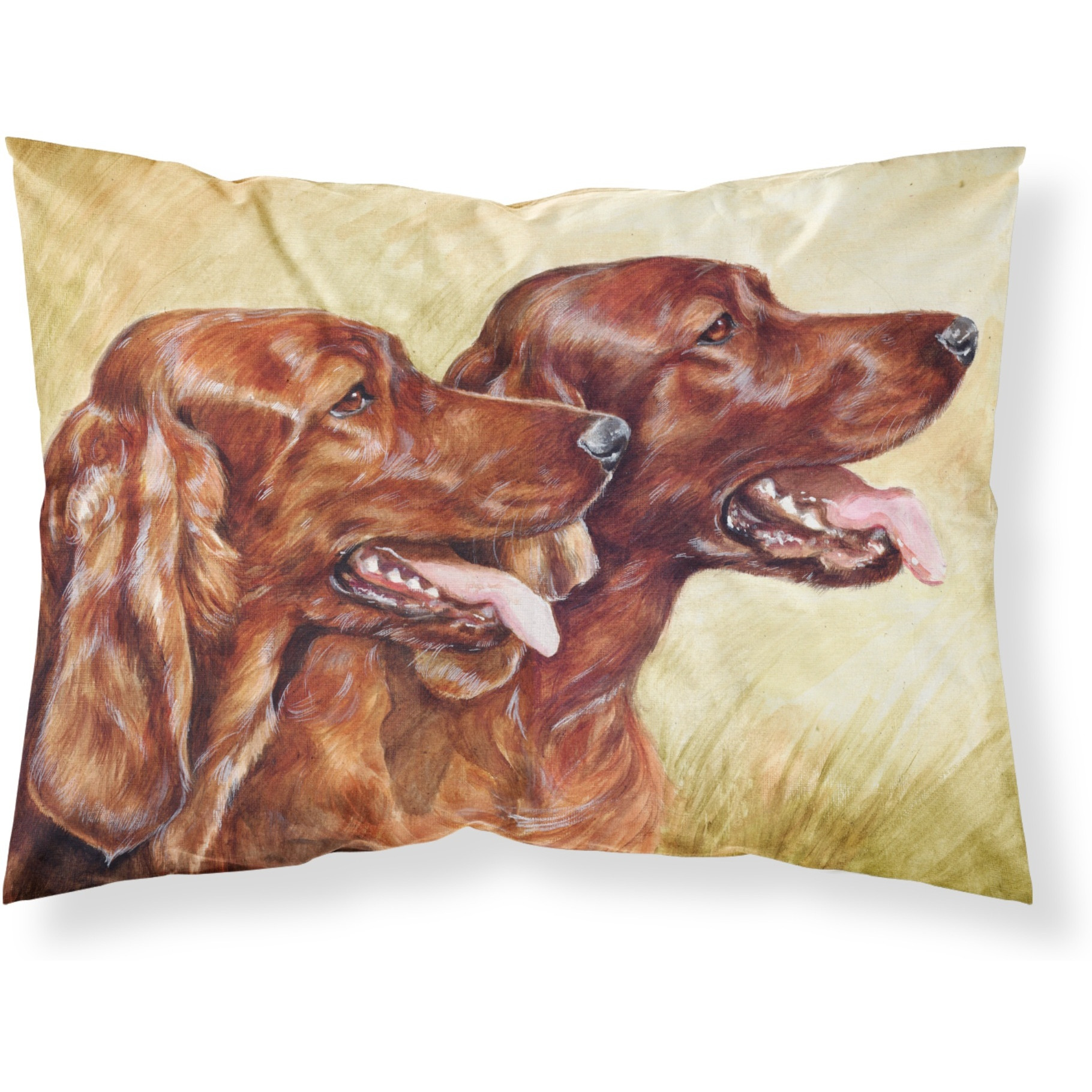 &quotCaroline's Treasures Irish Setters Fabric Standard Pillowcase CDCO0225PILLOWCASE, Multicolor"