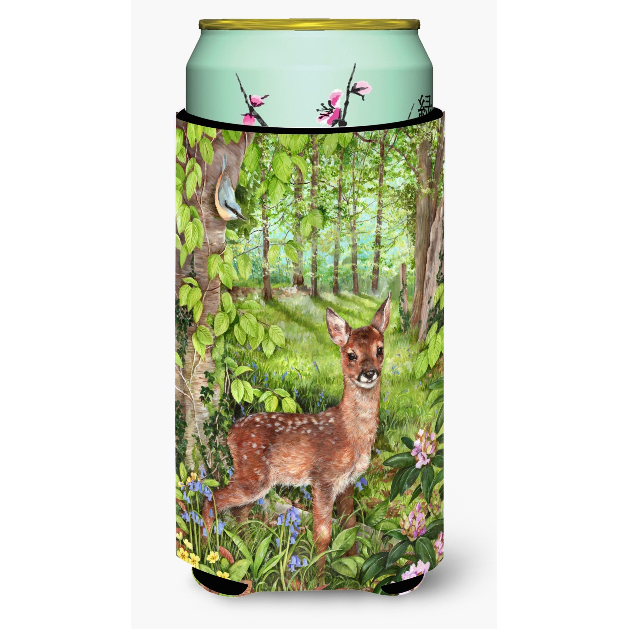 &quotCaroline's Treasures CDCO0504TBC "&quotEuropean Roe Deer Fawn"" Tall Boy Beverage Insulator Hugger, Multicolor"
