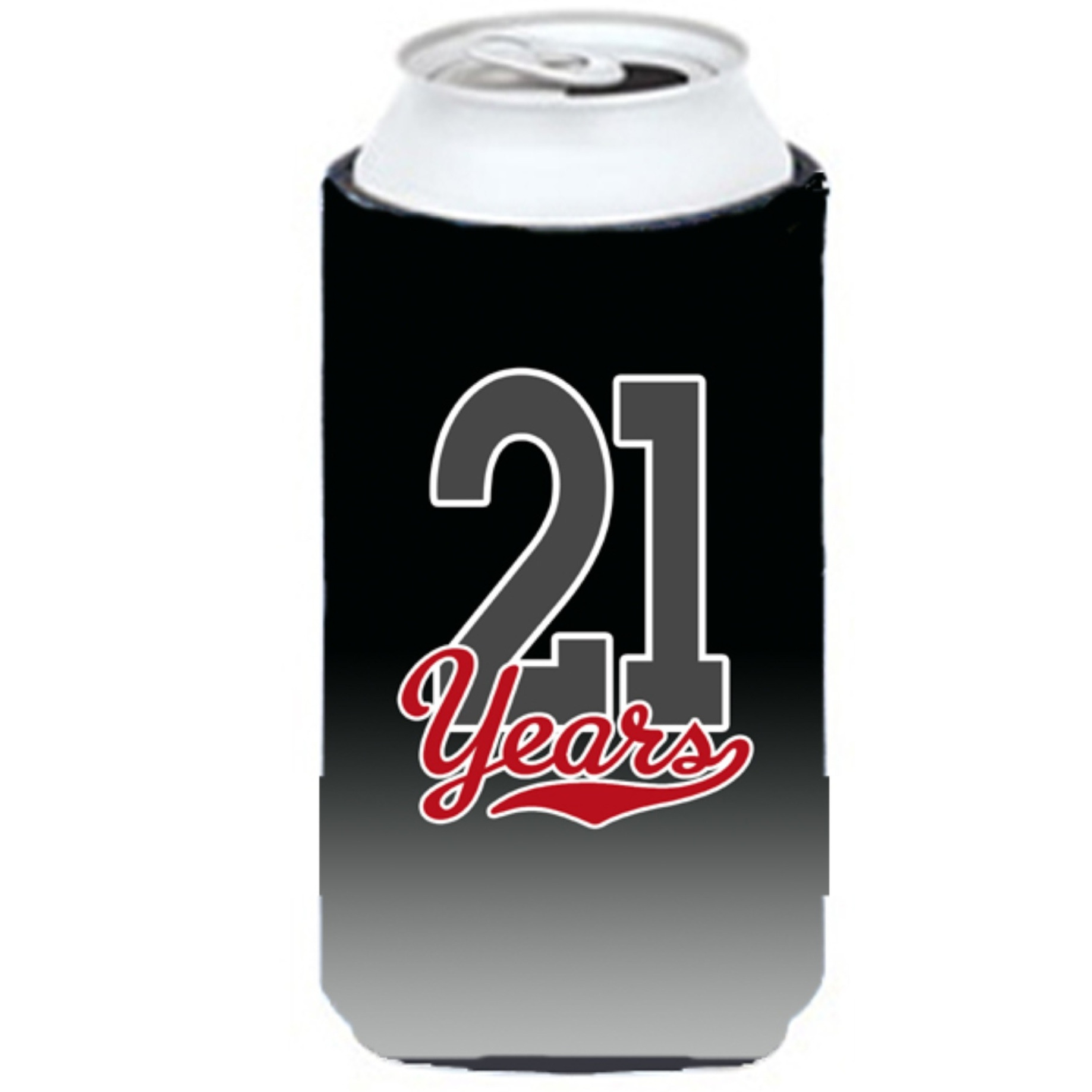 21 Years Tall Boy Beverage Insulator Hugger CJ1084TBC