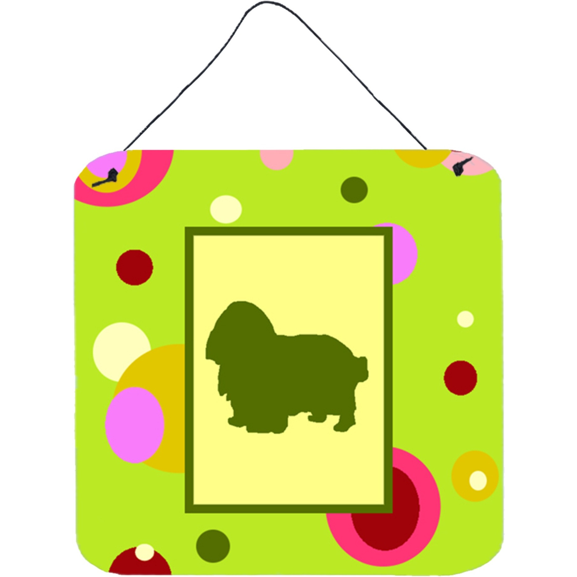 &quotCaroline's Treasures CK1100DS66 English Toy Spaniel Aluminum Metal Wall or Door Hanging Prints, 6 x 6"", Multicolor"