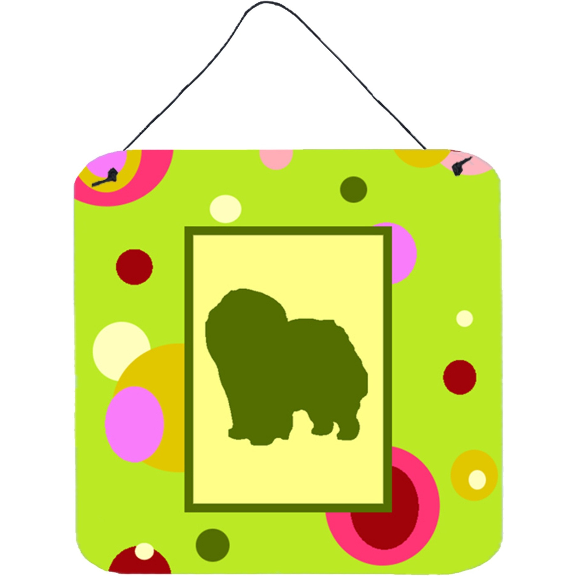 &quotCaroline's Treasures CK1125DS66 Chow Chow Aluminum Metal Wall or Door Hanging Prints, 6 x 6"", Multicolor"