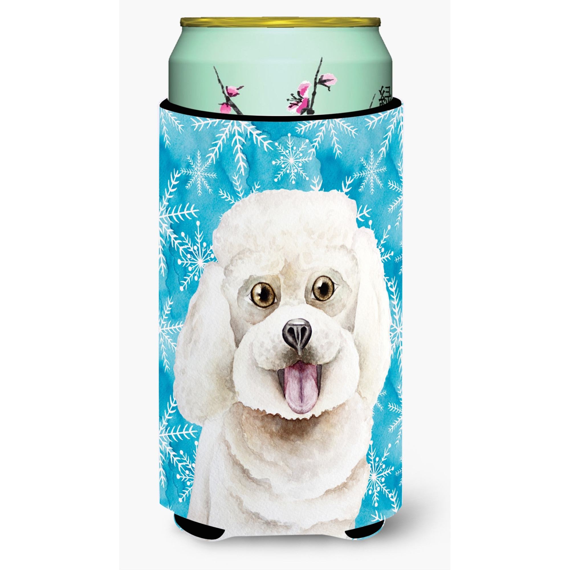 &quotCaroline's Treasures Bichon Frise Winter Decorative Can Hugger, Tall Boy, Multicolor"