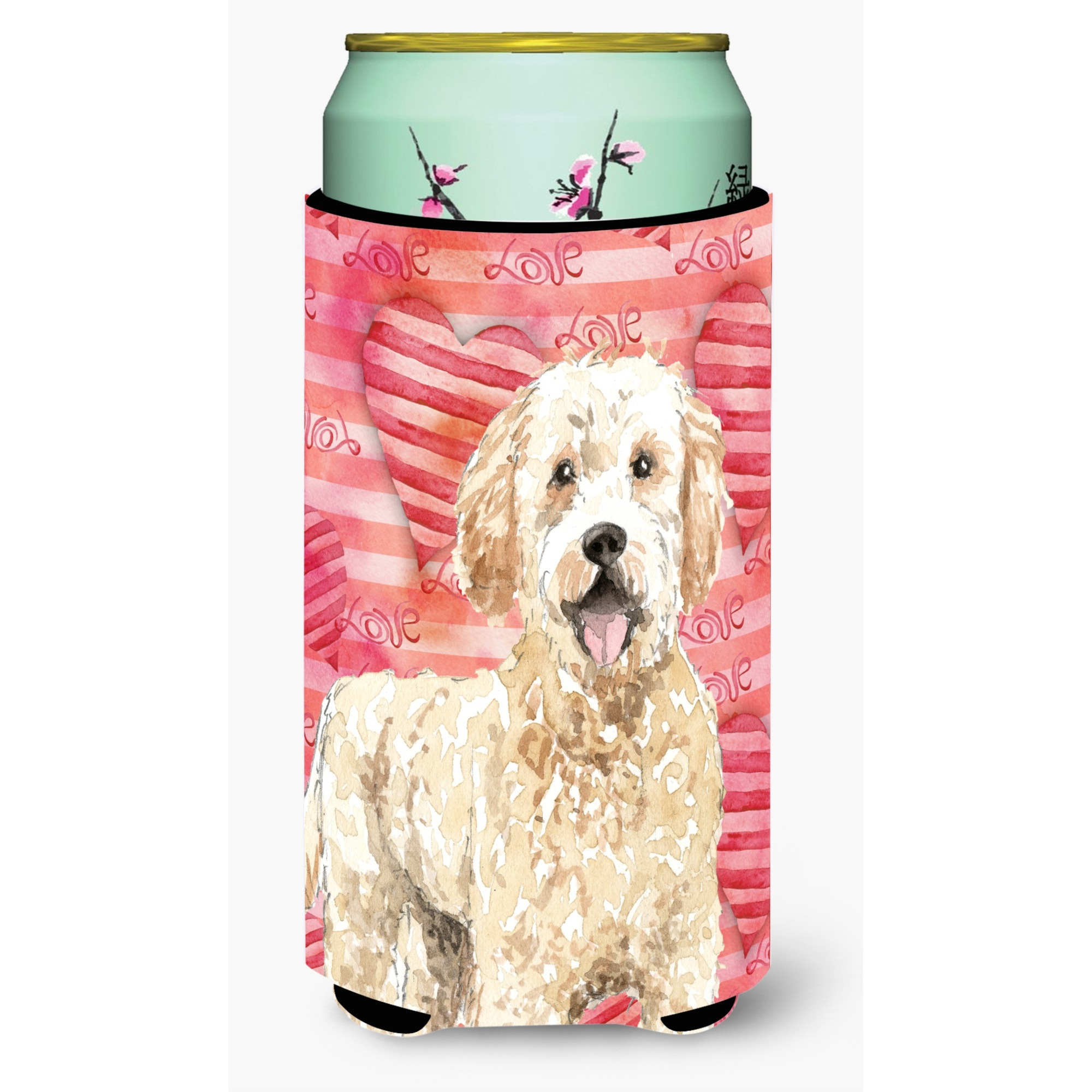 &quotCaroline's Treasures CK1768TBC Love a Goldendoodle Tall Boy Insulator Hugger cold-beverage-koozies, Multicolor"