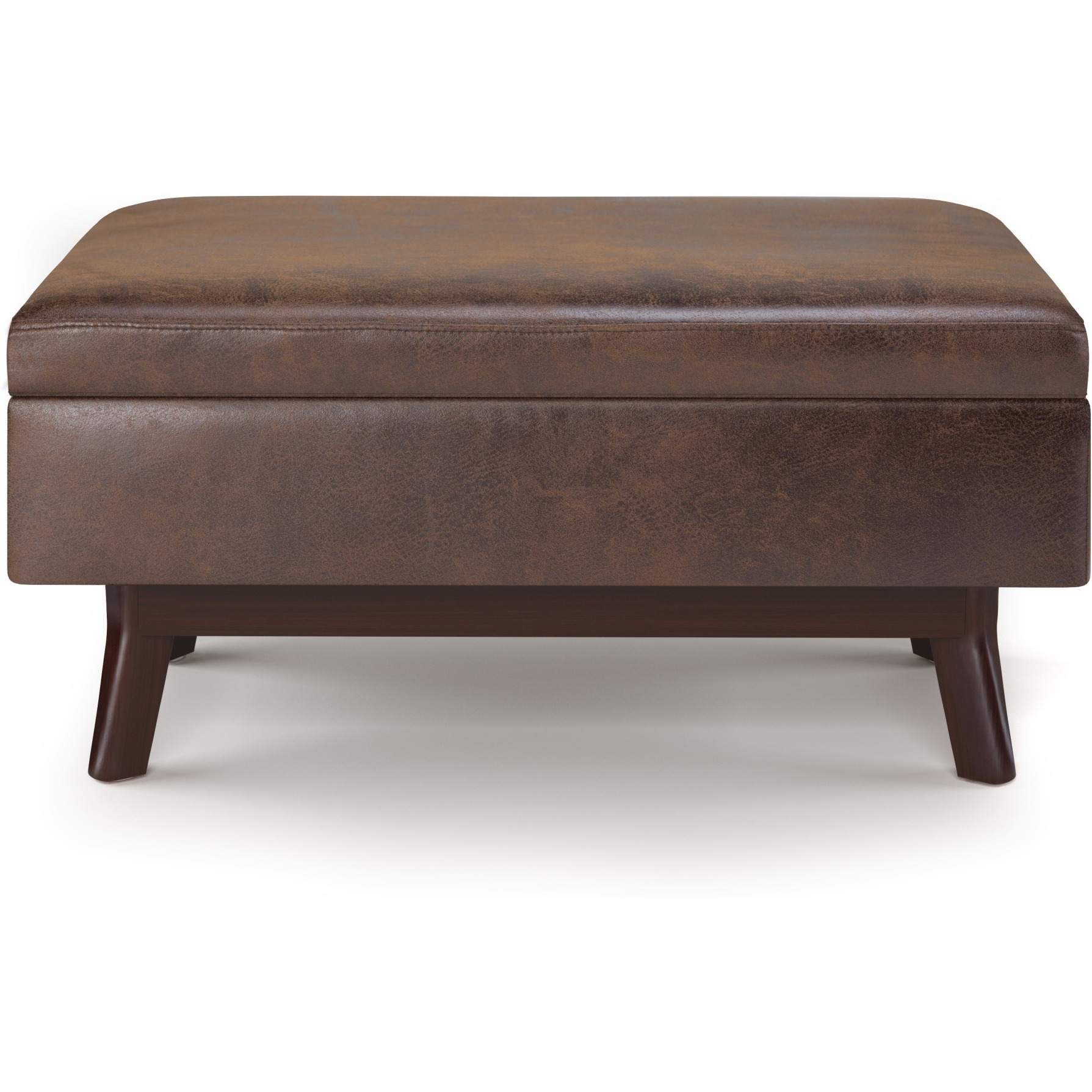 Owen 36 in Wide Rectangle Small Rectangular Storage Ottoman