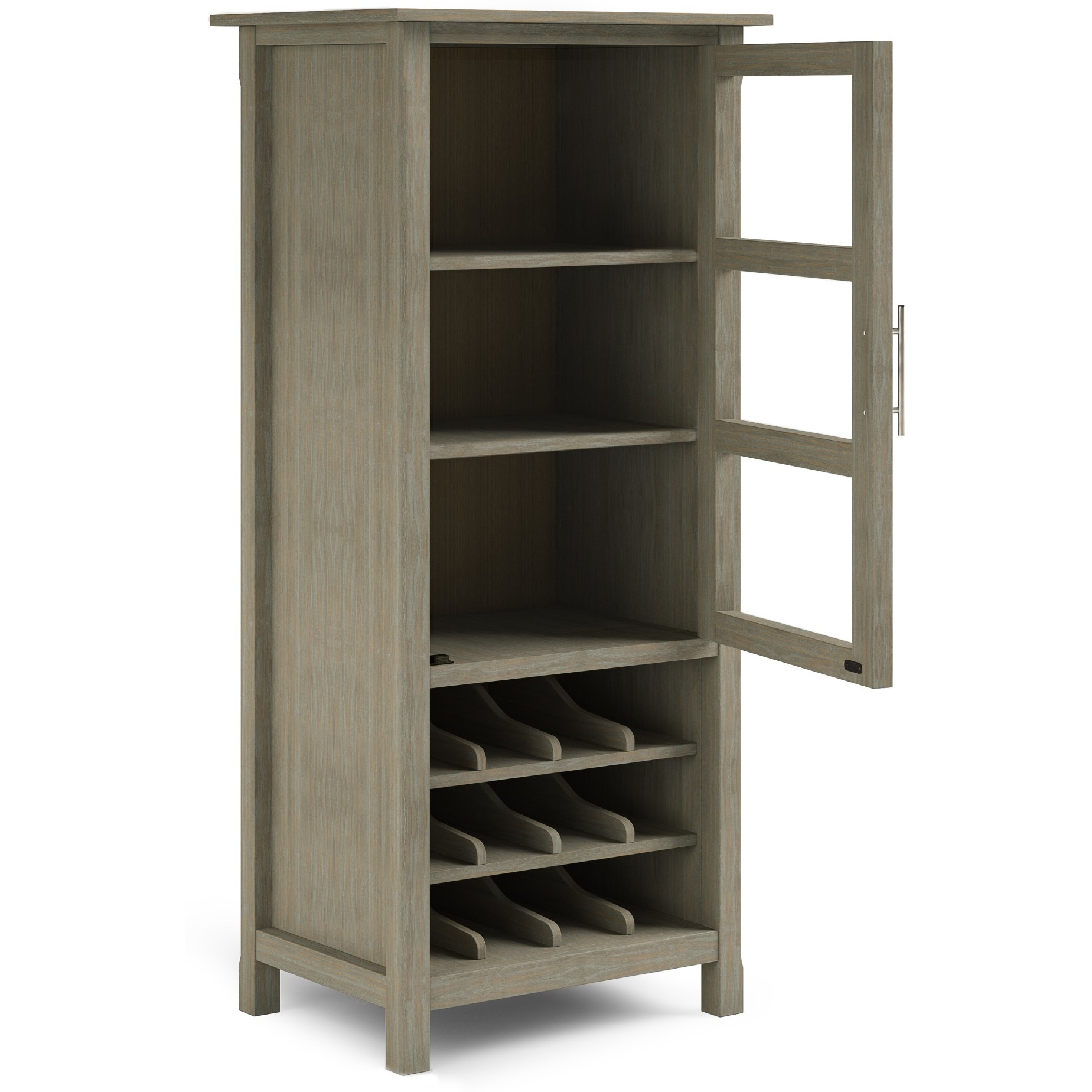 Avalon High Storage Wine Rack Cabinet