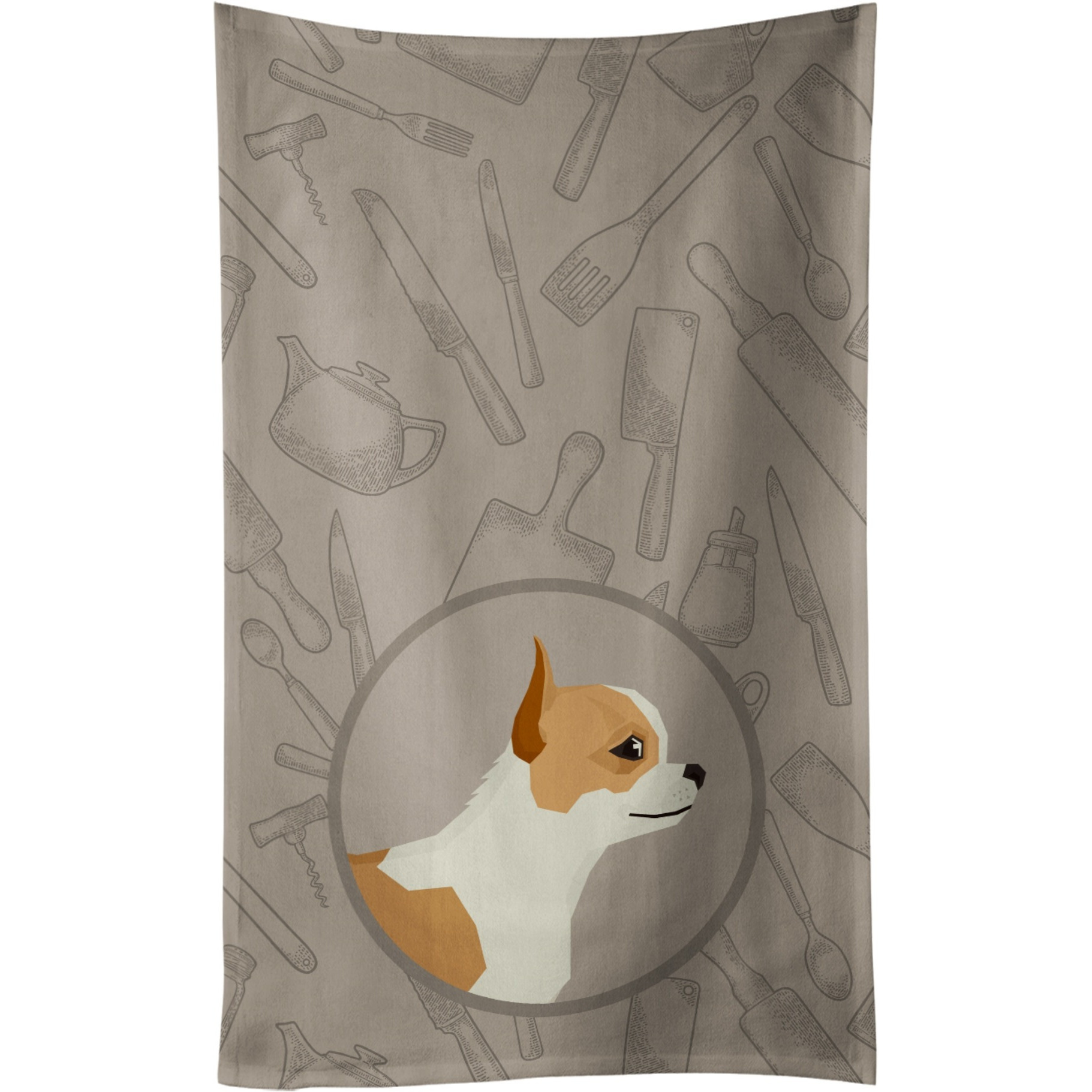 Caroline's Treasures CK2177KTWL Chihuahua In the Kitchen Kitchen Towel