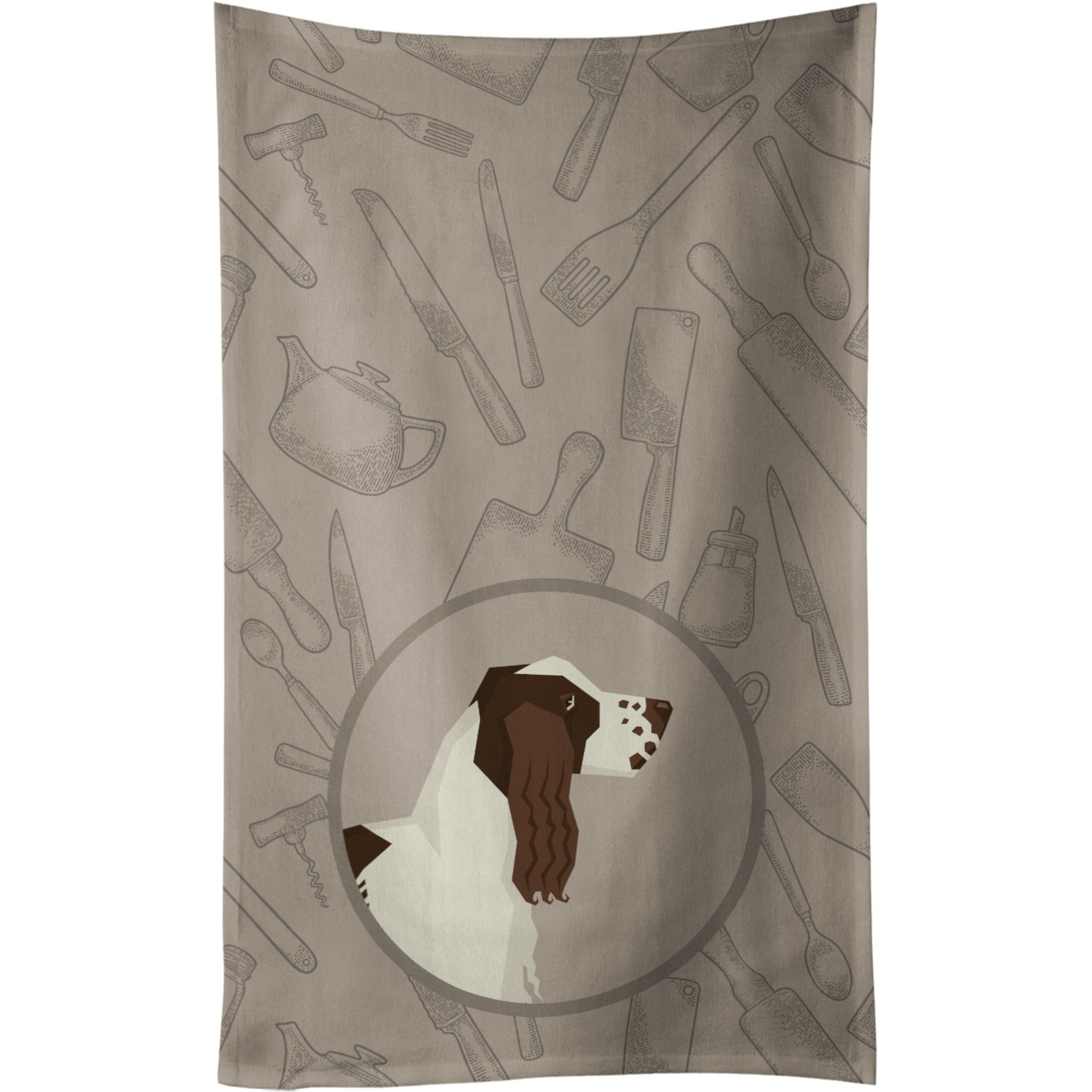 Caroline's Treasures CK2184KTWL English Springer Spaniel In the Kitchen Kitchen Towel