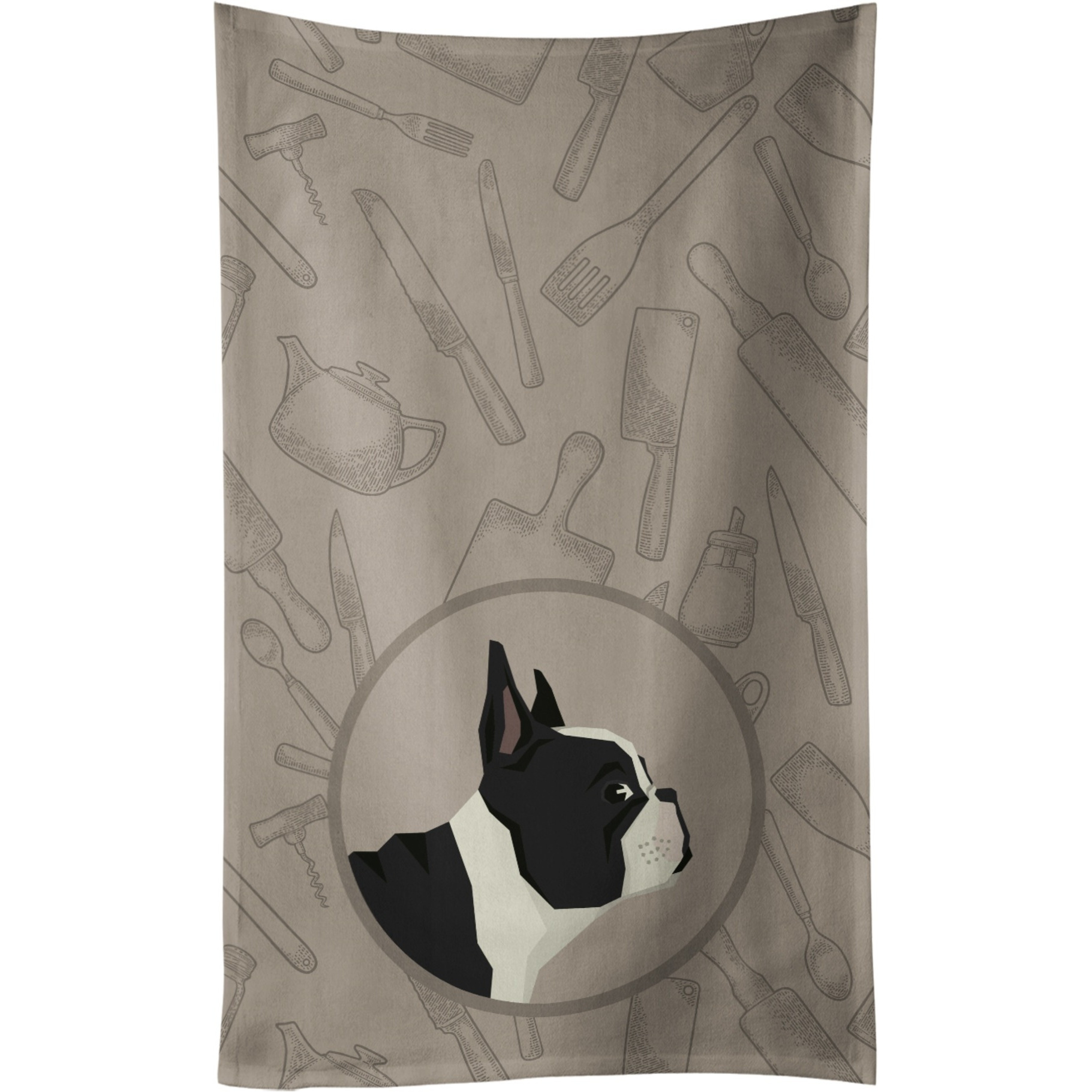 Caroline's Treasures CK2186KTWL French Bulldog In the Kitchen Kitchen Towel