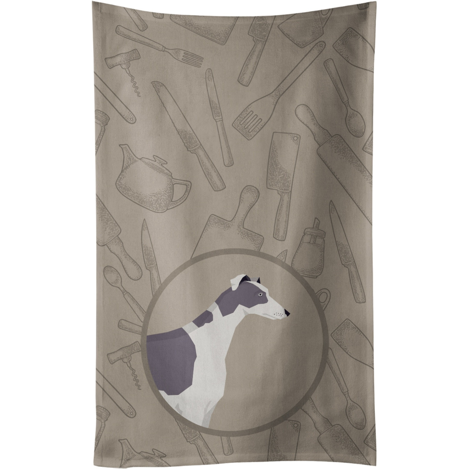 Caroline's Treasures CK2190KTWL Greyhound In the Kitchen Kitchen Towel