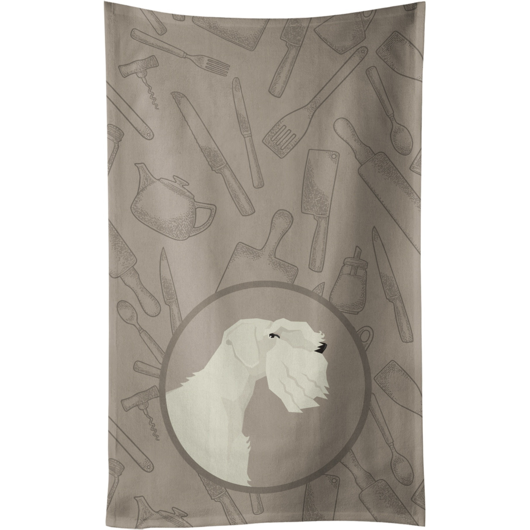 Caroline's Treasures CK2208KTWL Sealyham Terrier In the Kitchen Kitchen Towel