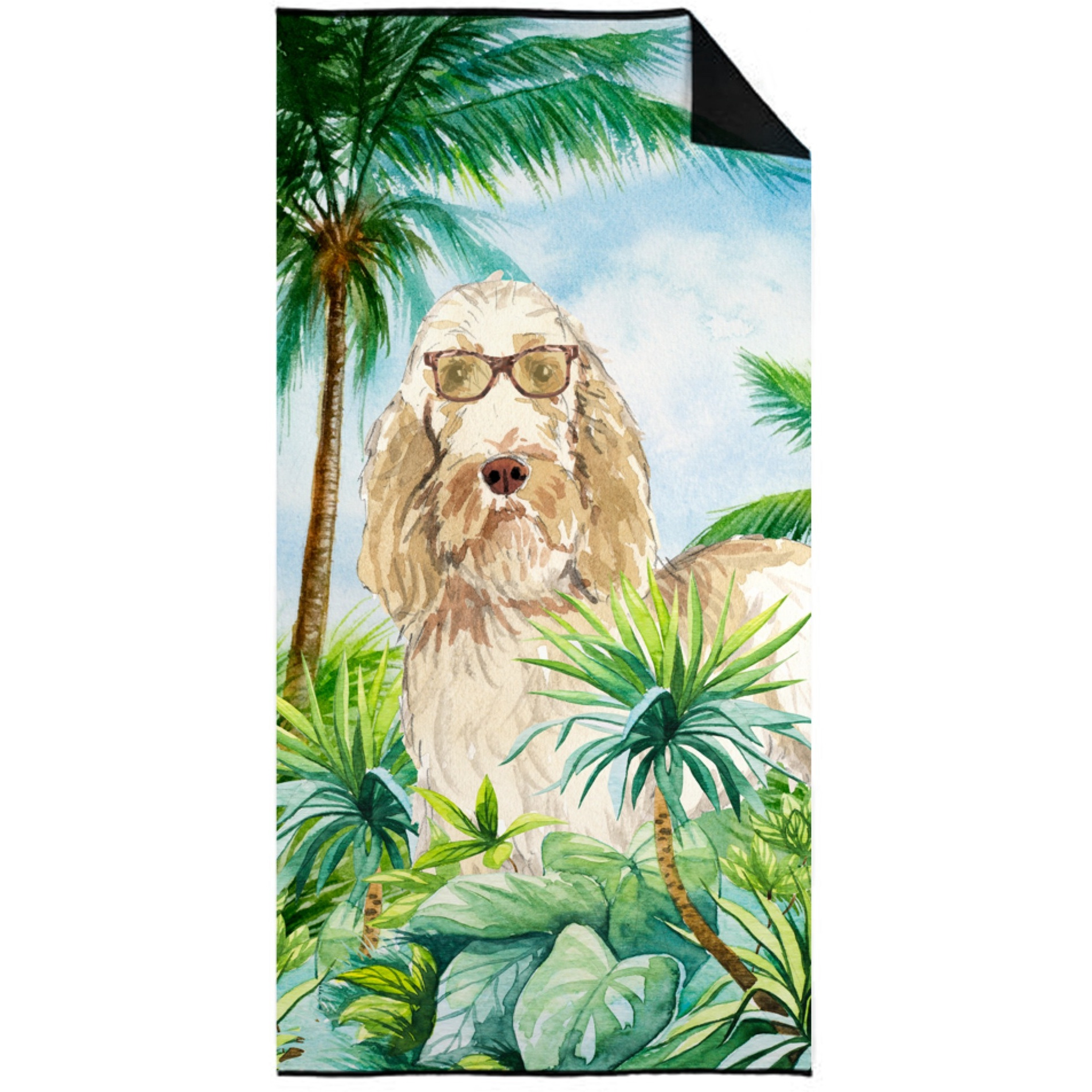 &quotCaroline's Treasures CK2996TWL3060 Spinone Italiano Premium beach-towels, Multicolor"