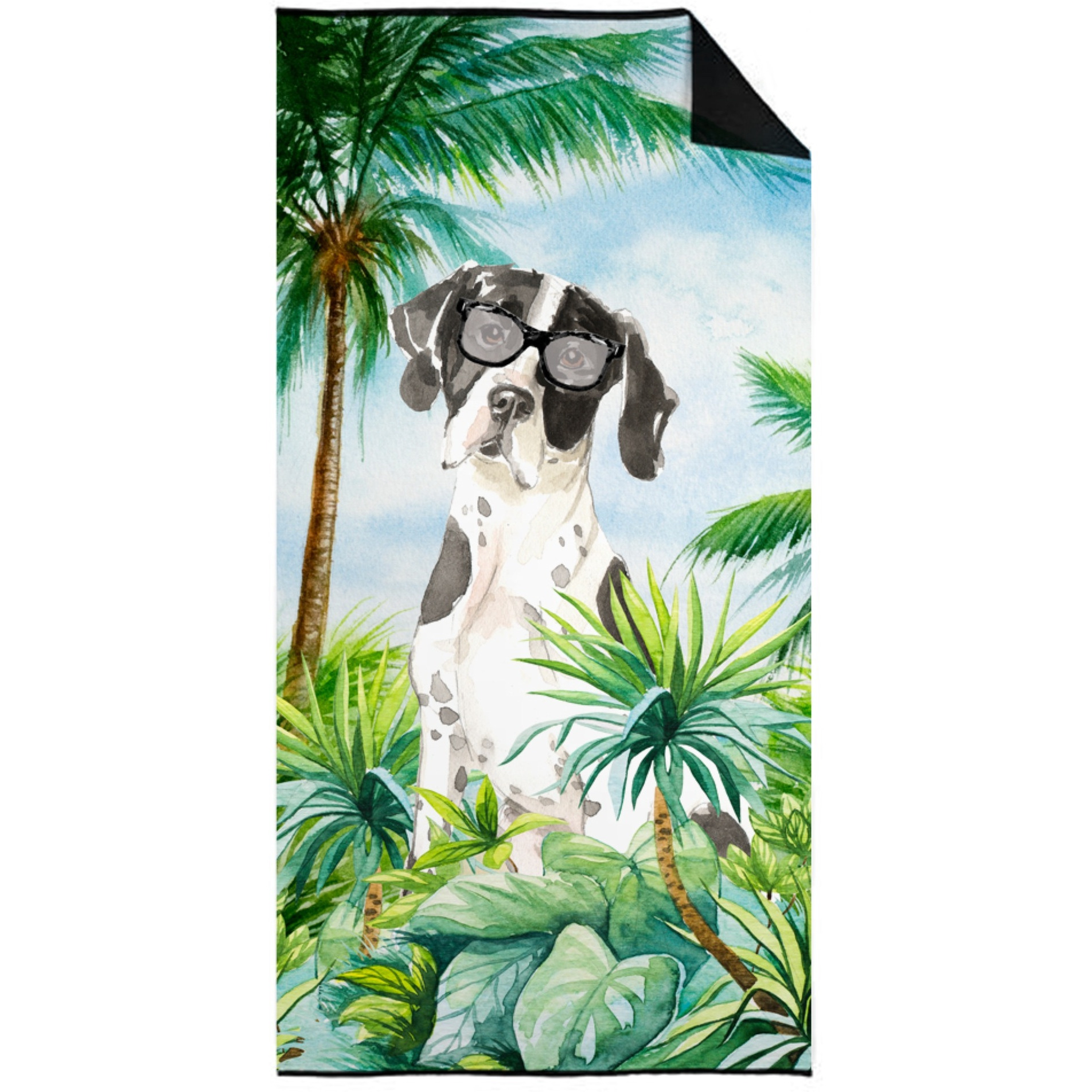 &quotCaroline's Treasures CK3016TWL3060 English Pointer Premium beach-towels, Multicolor"