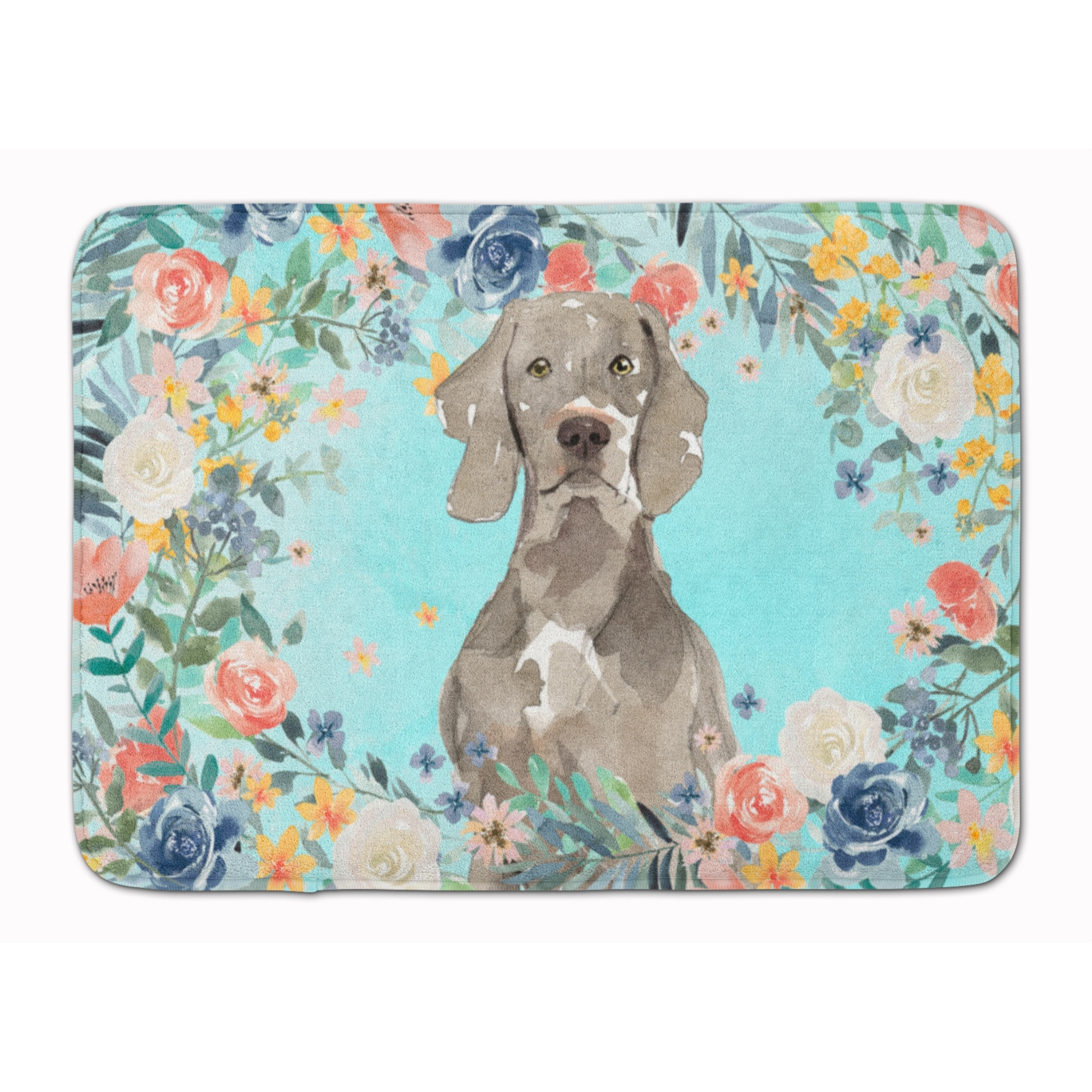 &quotCaroline's Treasures Weimaraner Machine Washable Memory Foam Mat doormats, Multicolor"