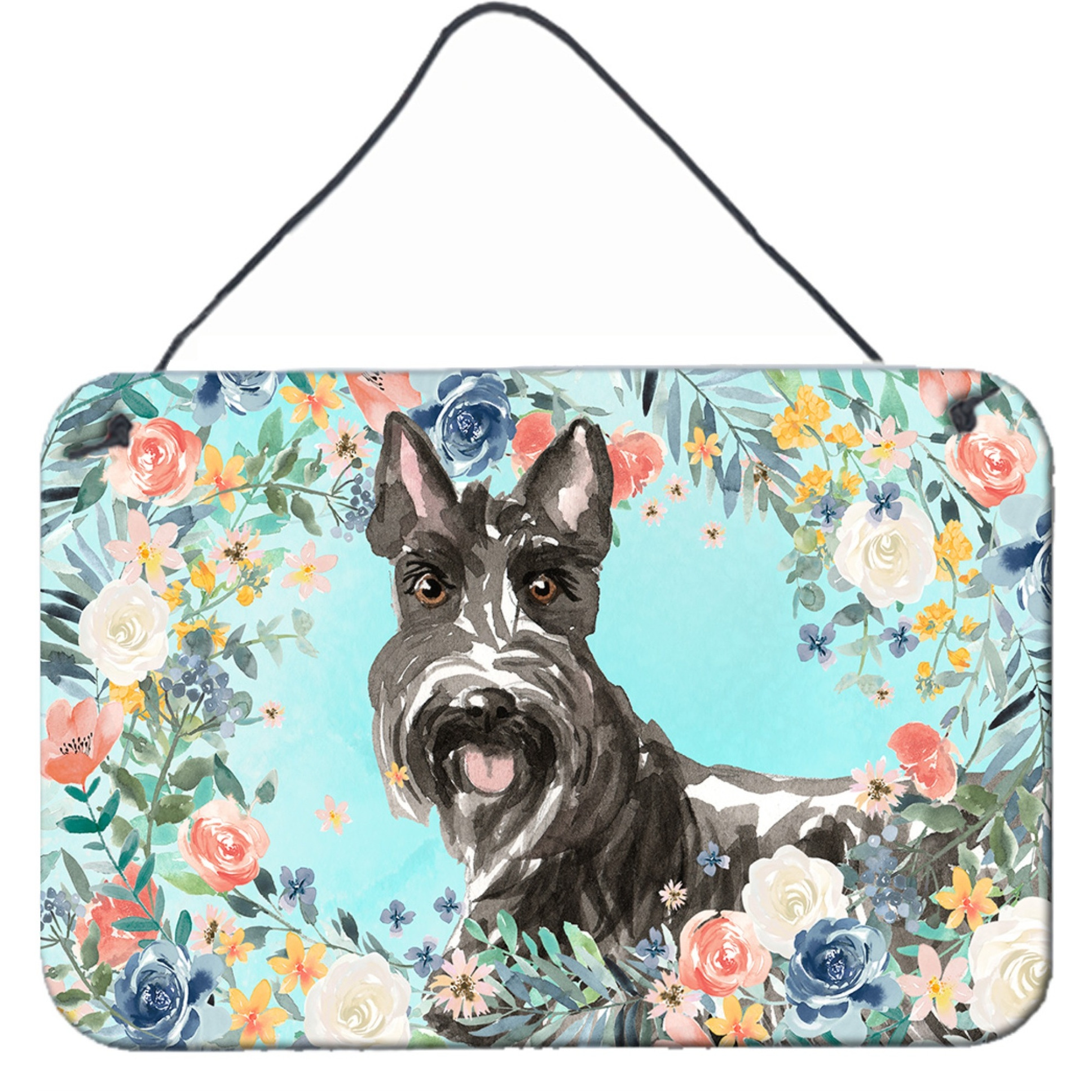 &quotCaroline's Treasures Scottish Terrier Door Hanging Prints wall-decor, Multicolor"