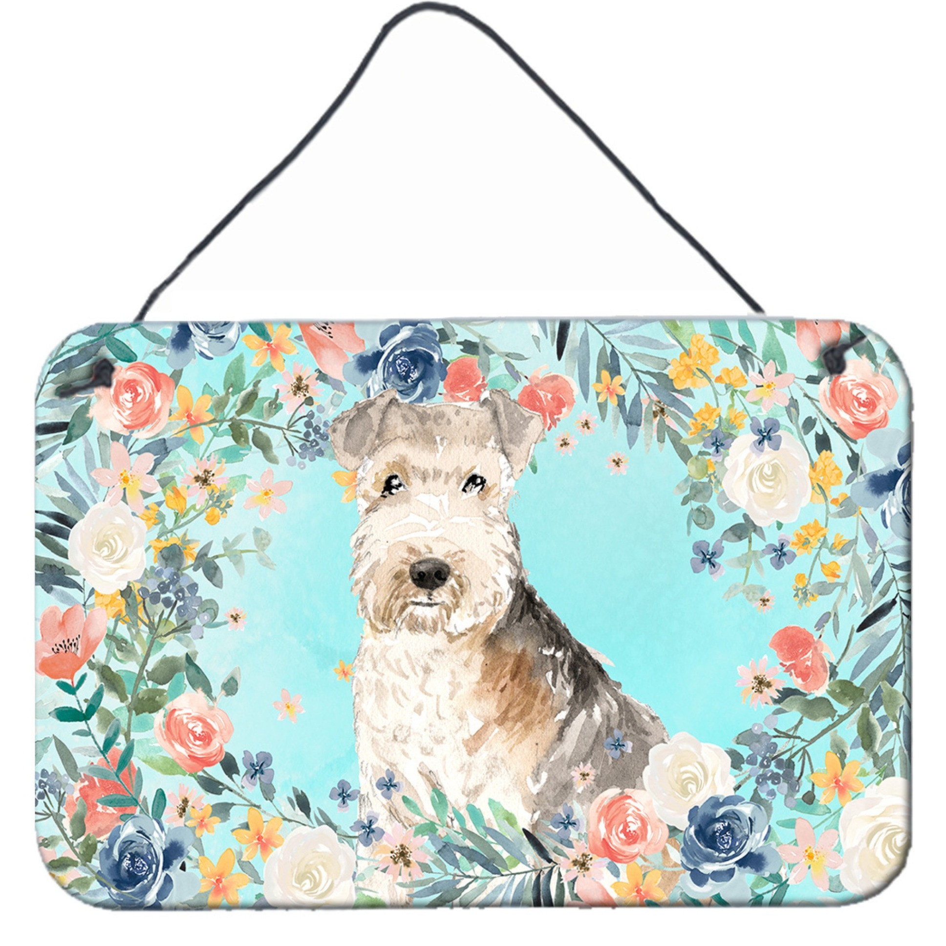 &quotCaroline's Treasures Lakeland Terrier Door Hanging Prints wall-decor, Multicolor"