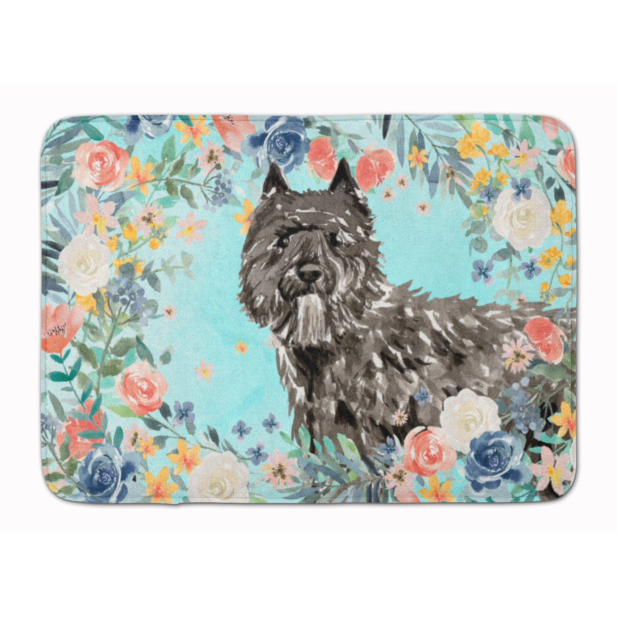 &quotCaroline's Treasures Bouvier des Flandres Machine Washable Memory Foam Mat doormats, Multicolor"