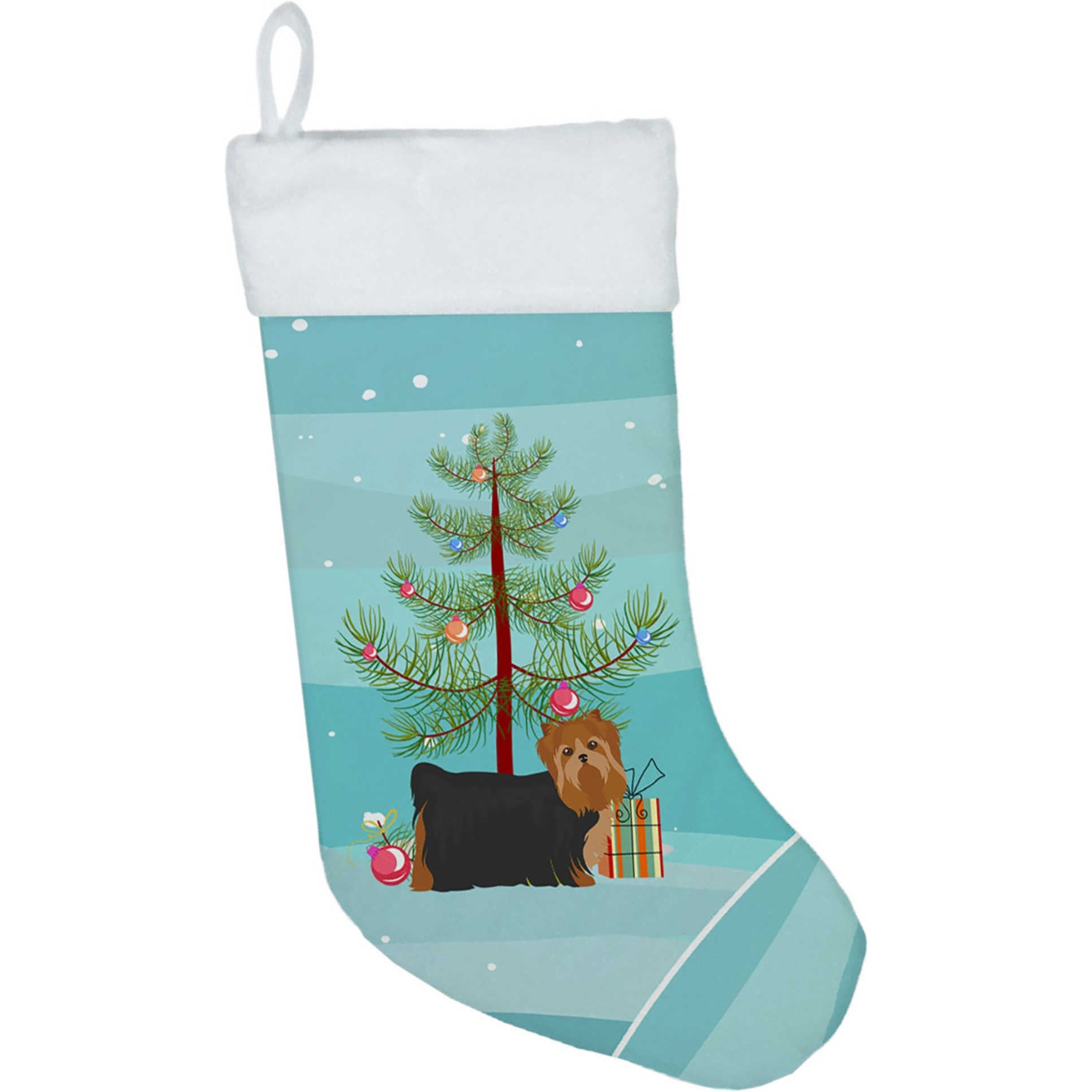 &quotCaroline's Treasures Yorkshire Terrier Tree christmas-stockings, Multicolor"
