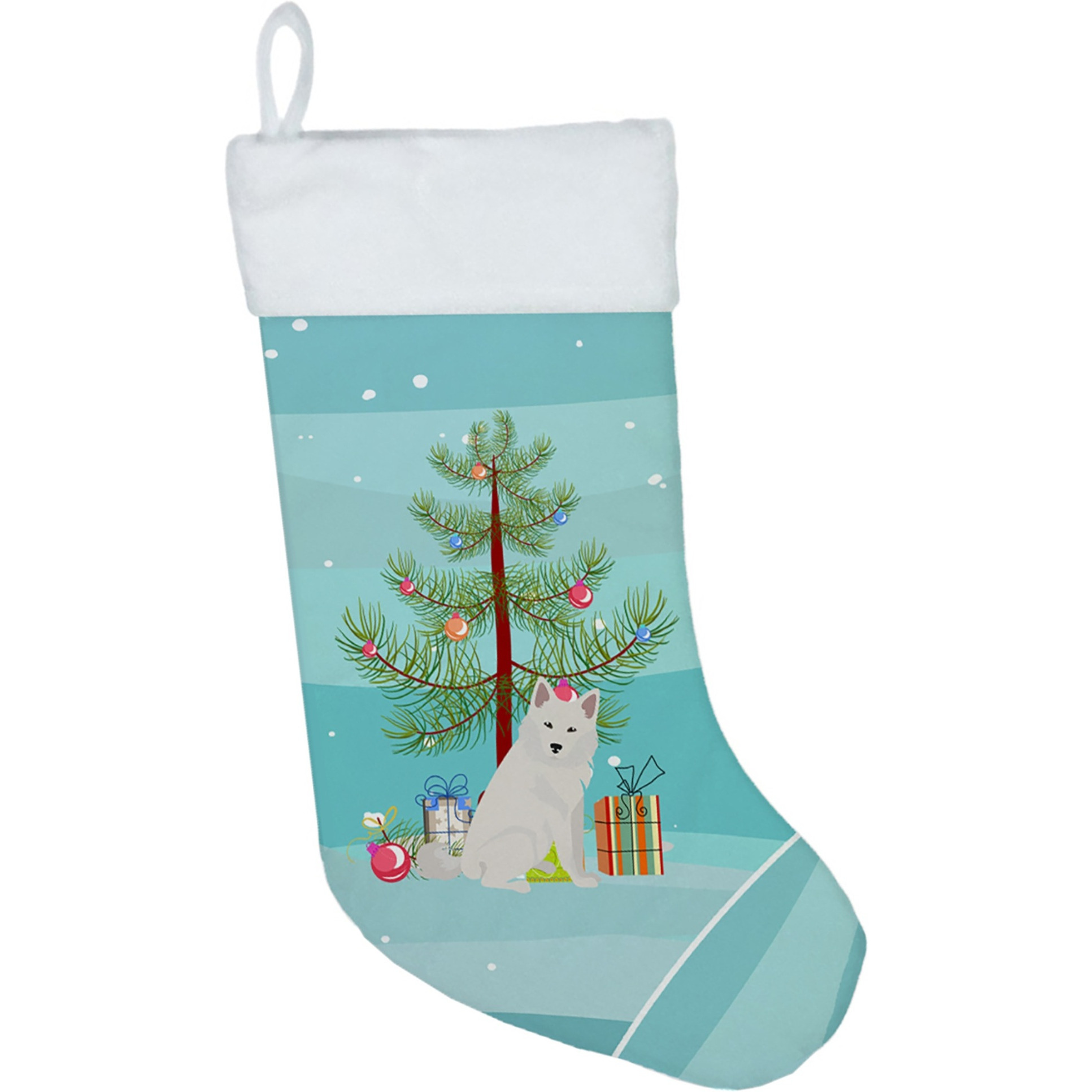 &quotCaroline's Treasures Danish Spitz Tree christmas-stockings, Multicolor"