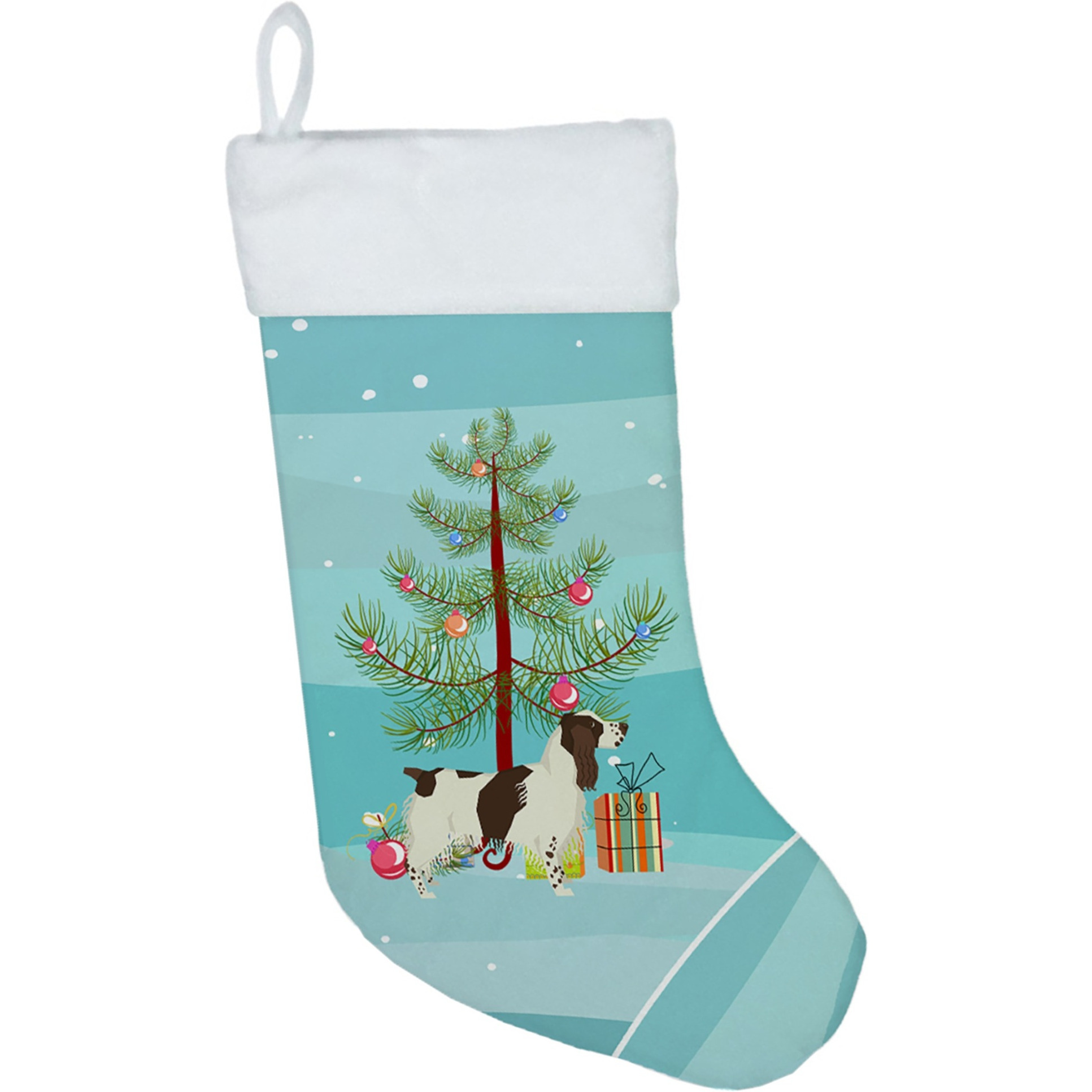 &quotCaroline's Treasures English Springer Spaniel Tree christmas-stockings, Multicolor"