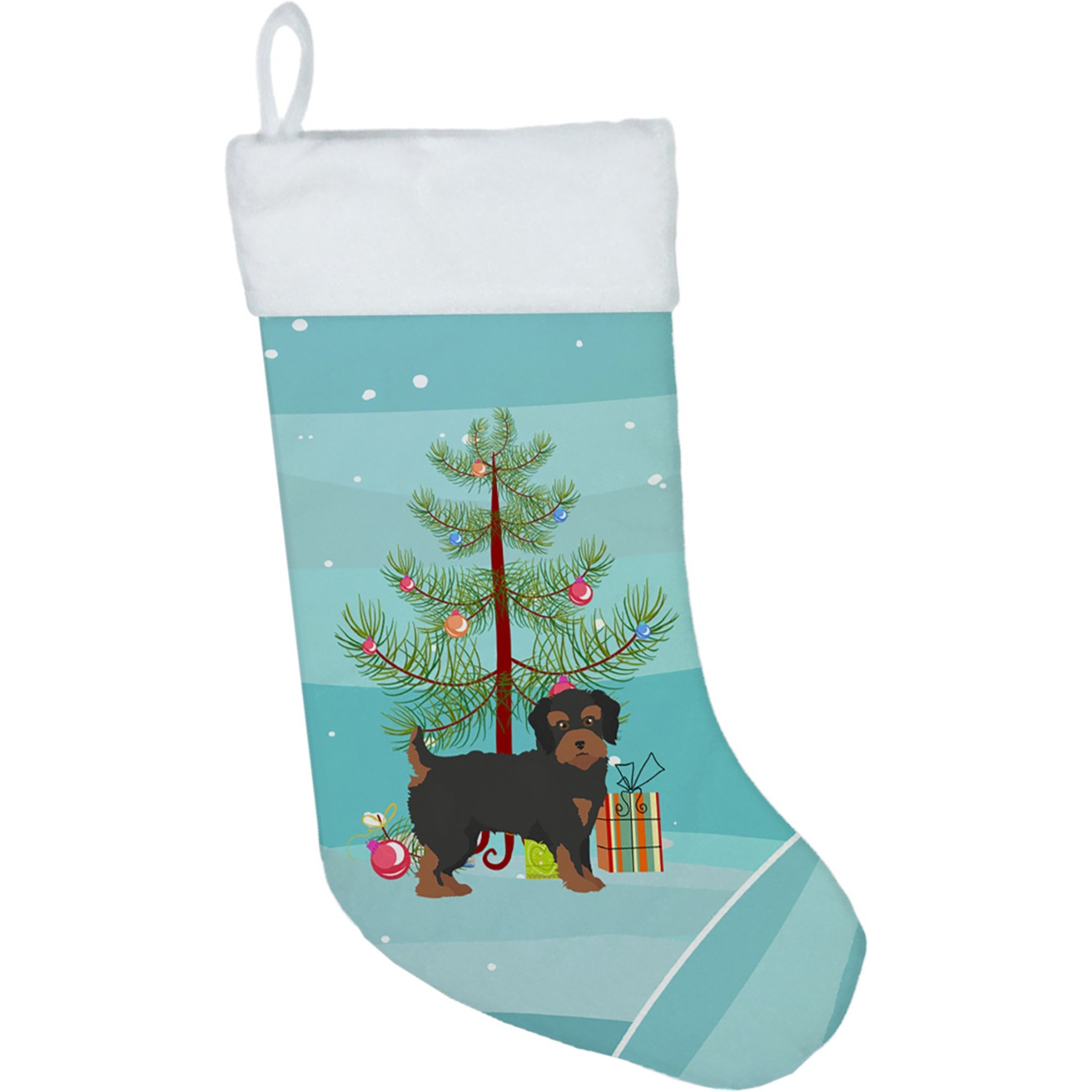 &quotCaroline's Treasures Yorkiepoo 1 Tree christmas-stockings, Multicolor"