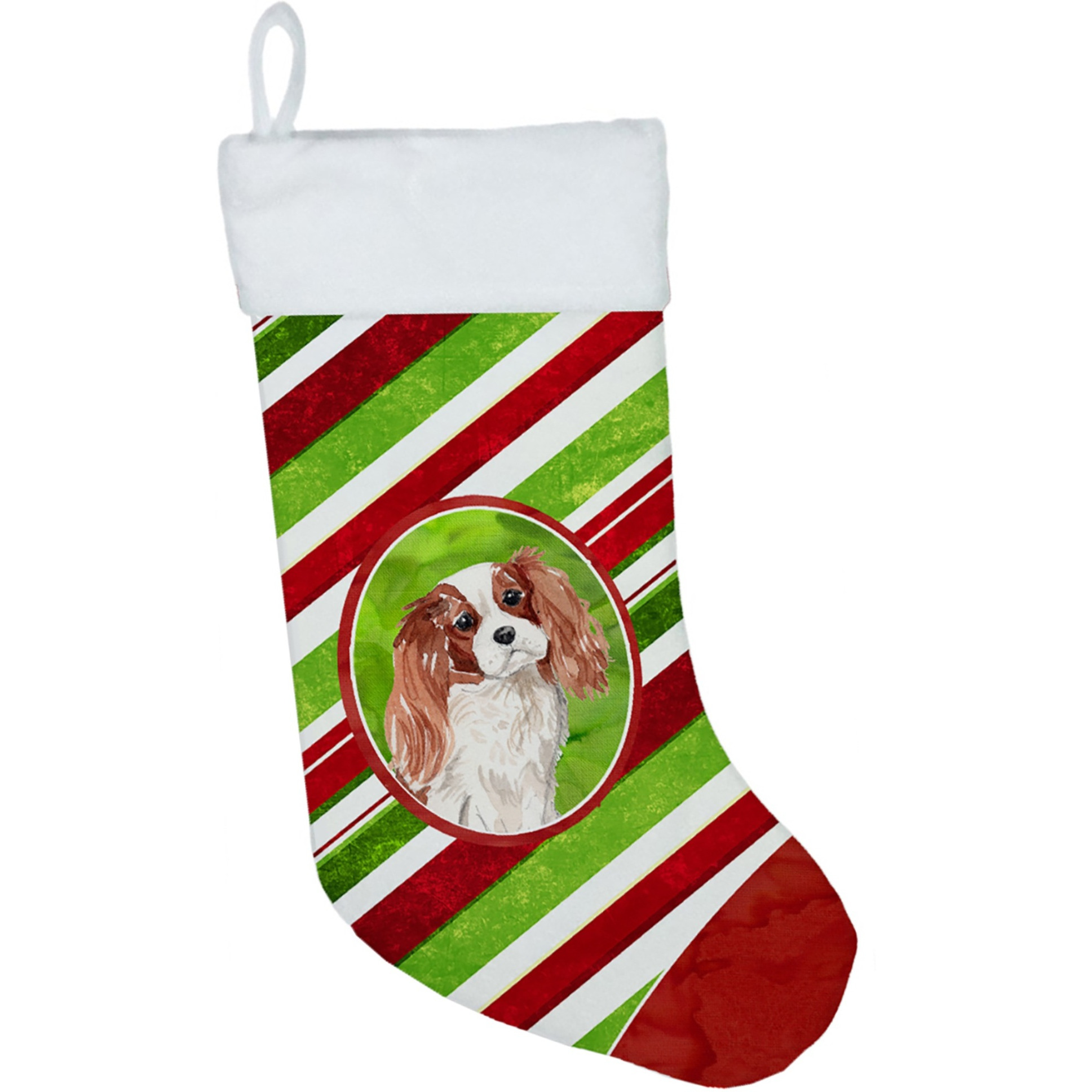 &quotCaroline's Treasures Snowflakes Blenheim Cavalier Spaniel christmas-stockings, Multicolor"
