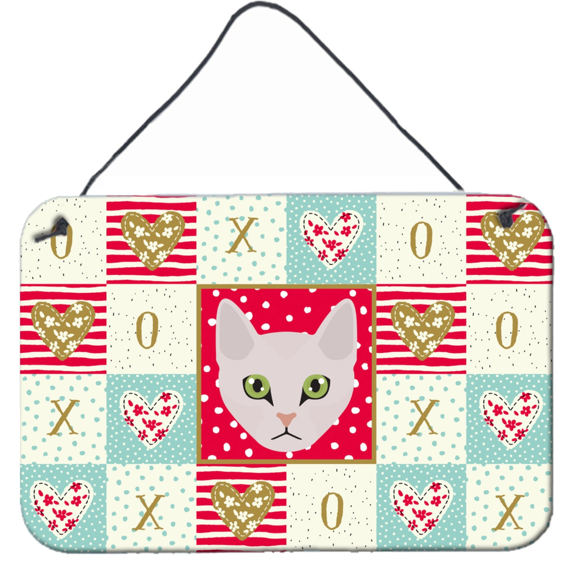 &quotCaroline's Treasures Burmilla Cat Love Door Hanging Prints wall-decor, Multicolor"