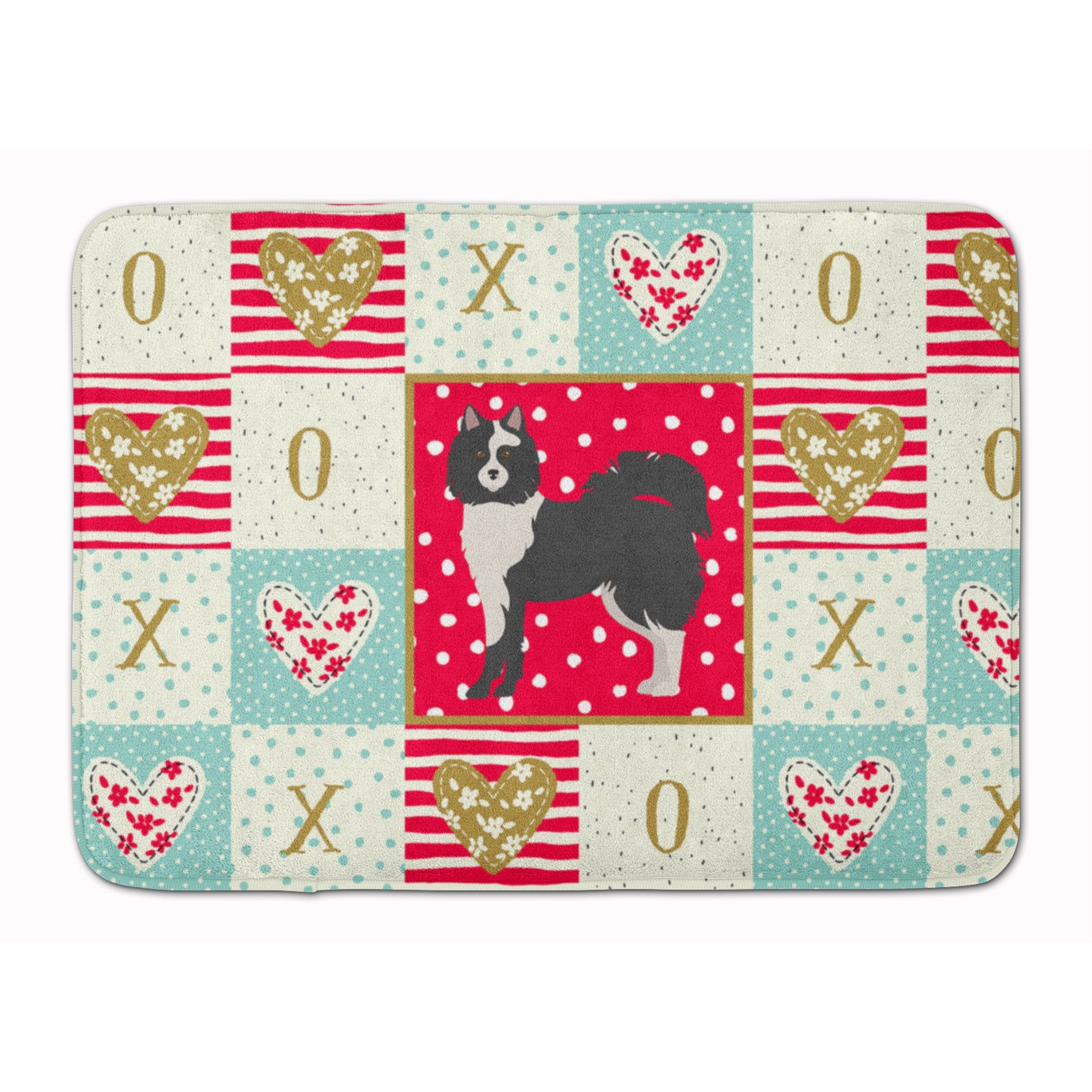 &quotCaroline's Treasures Elo Dog 2 Love Machine Washable Memory Foam Mat doormats, Multicolor"