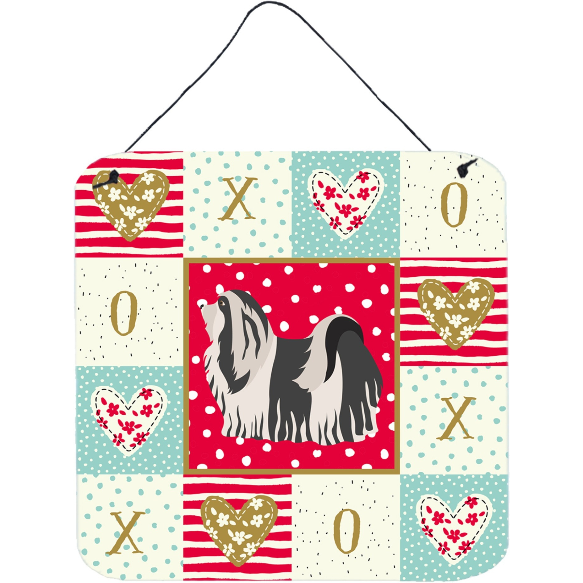 &quotCaroline's Treasures Havanese 1 Love Door Hanging Prints wall-decor, Multicolor"