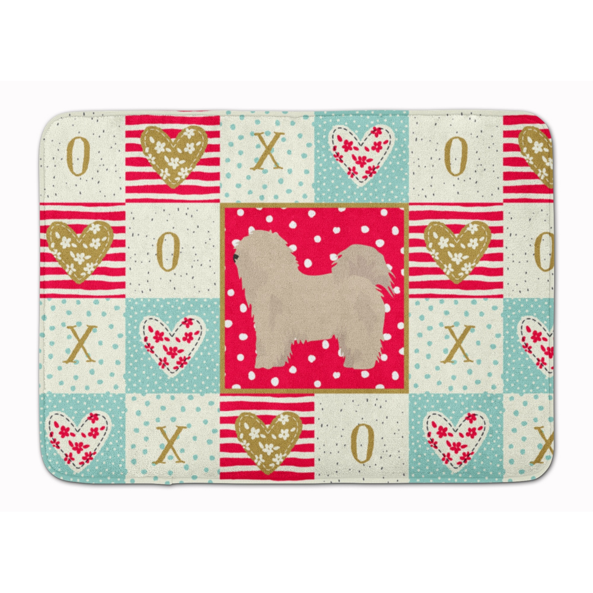 &quotCaroline's Treasures Odis Love Machine Washable Memory Foam Mat doormats, Multicolor"