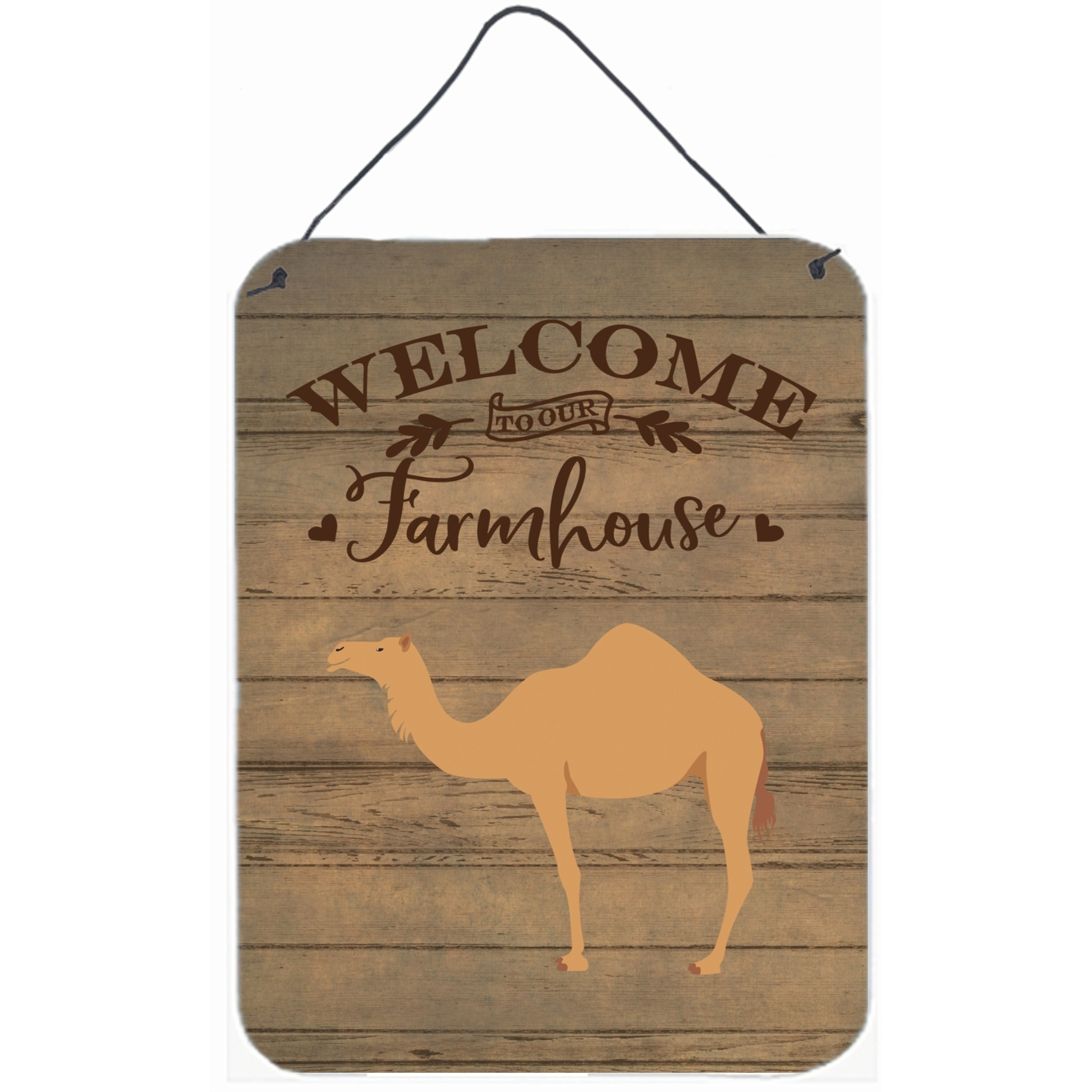 &quotCaroline's Treasures Arabian Camel Dromedary Welcome Door Hanging Prints wall-decor, Multicolor"