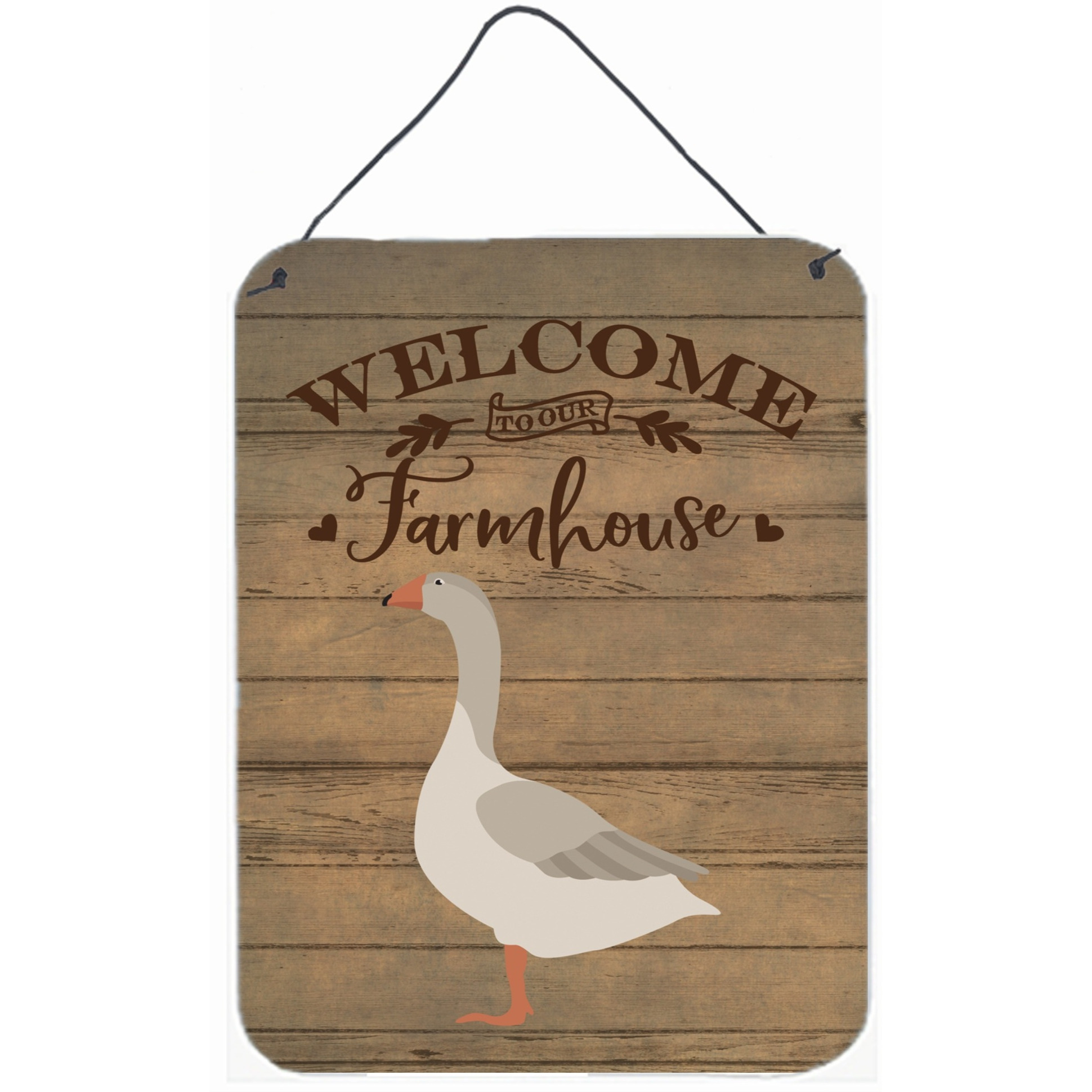 &quotCaroline's Treasures Steinbacher Goose Welcome Door Hanging Prints wall-decor, Multicolor"