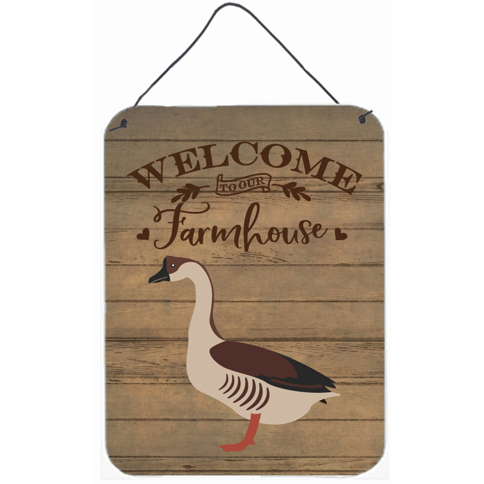 &quotCaroline's Treasures Chinese Goose Welcome Door Hanging Prints wall-decor, Multicolor"
