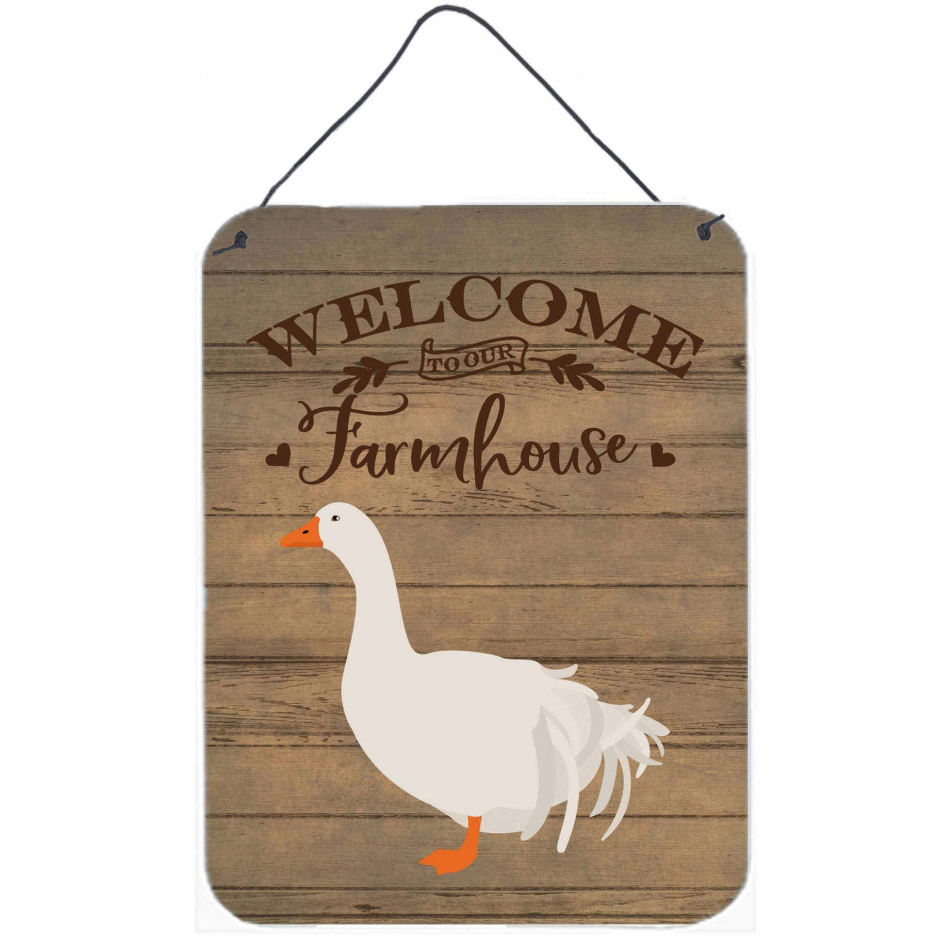 &quotCaroline's Treasures Sebastopol Goose Welcome Door Hanging Prints wall-decor, Multicolor"