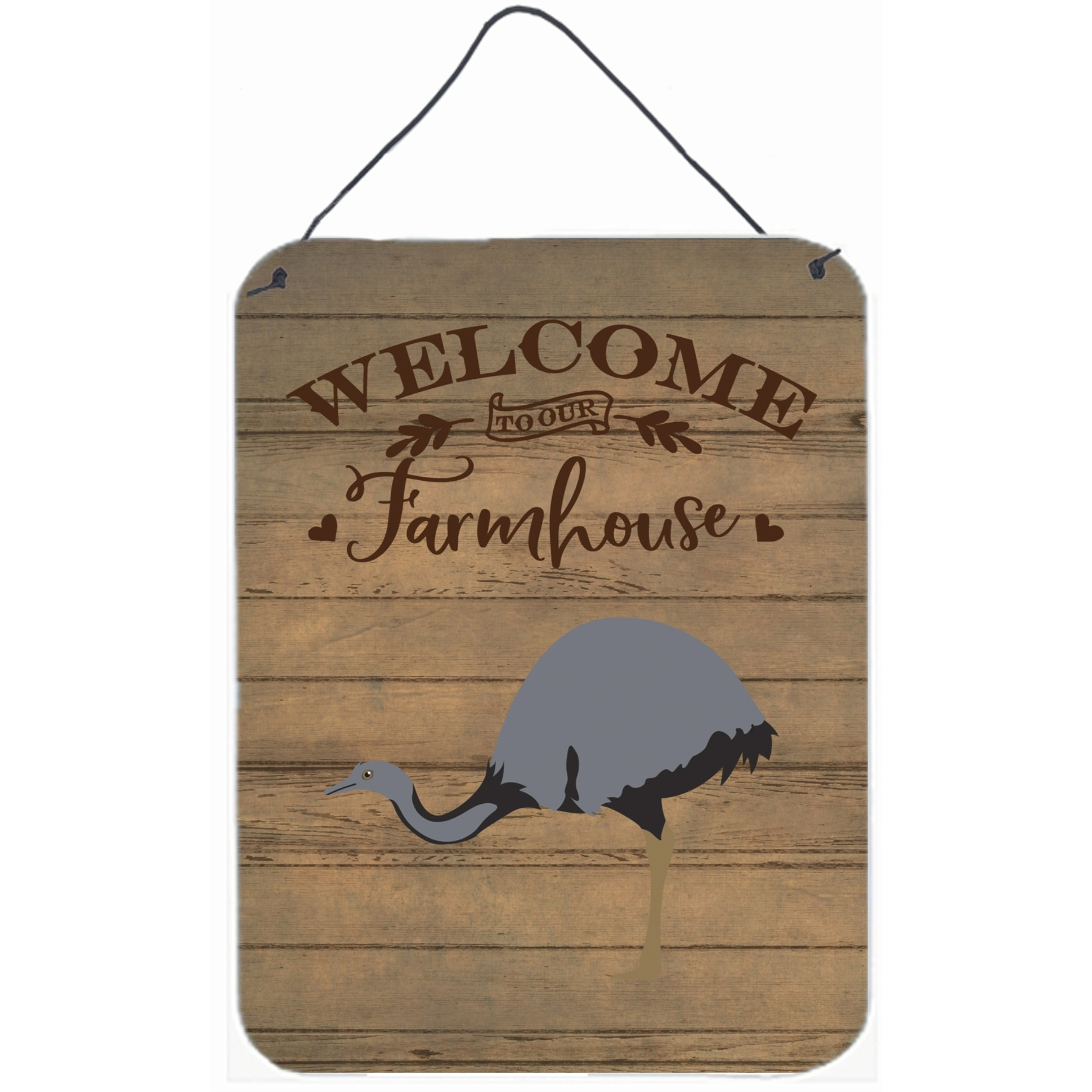 &quotCaroline's Treasures Rhea Welcome Door Hanging Prints wall-decor, Multicolor"