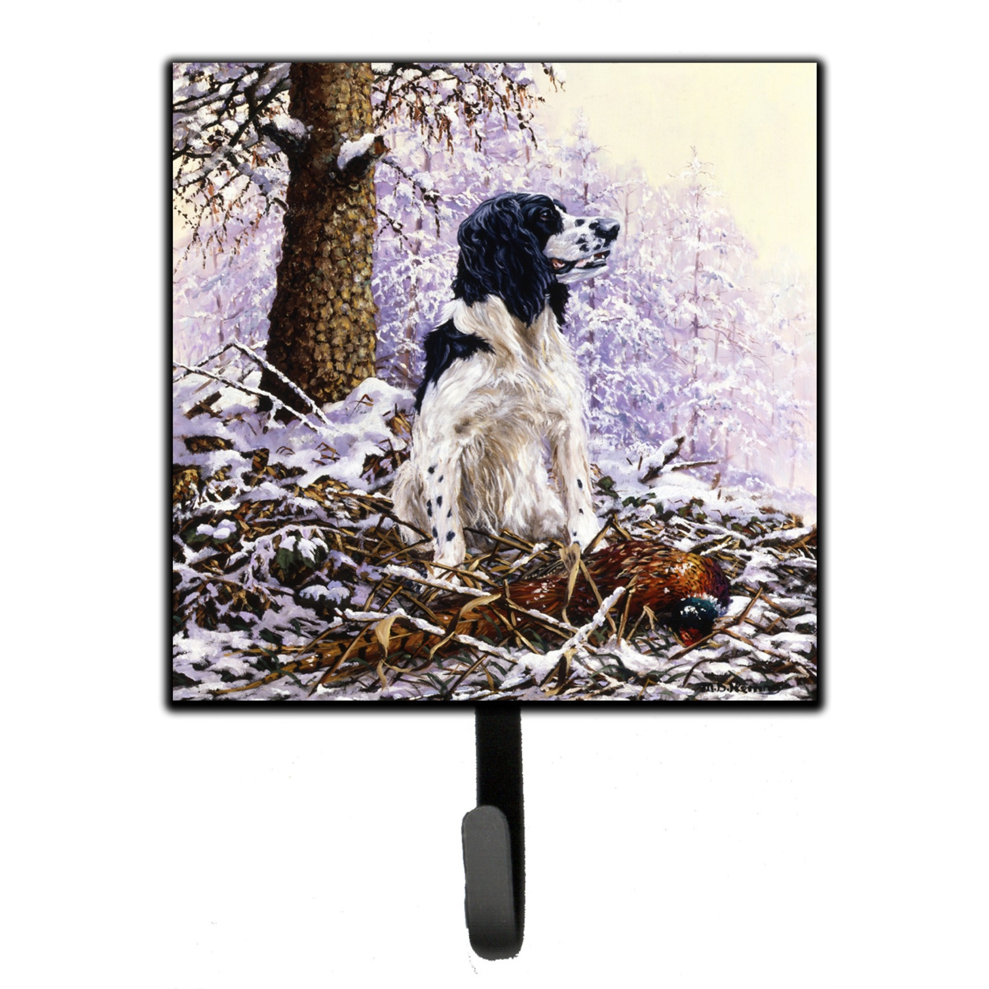 &quotCaroline's Treasures Springer Spaniel by Michael Herring Leash or Key Holder HMHE0008SH4, Small, Multicolor"