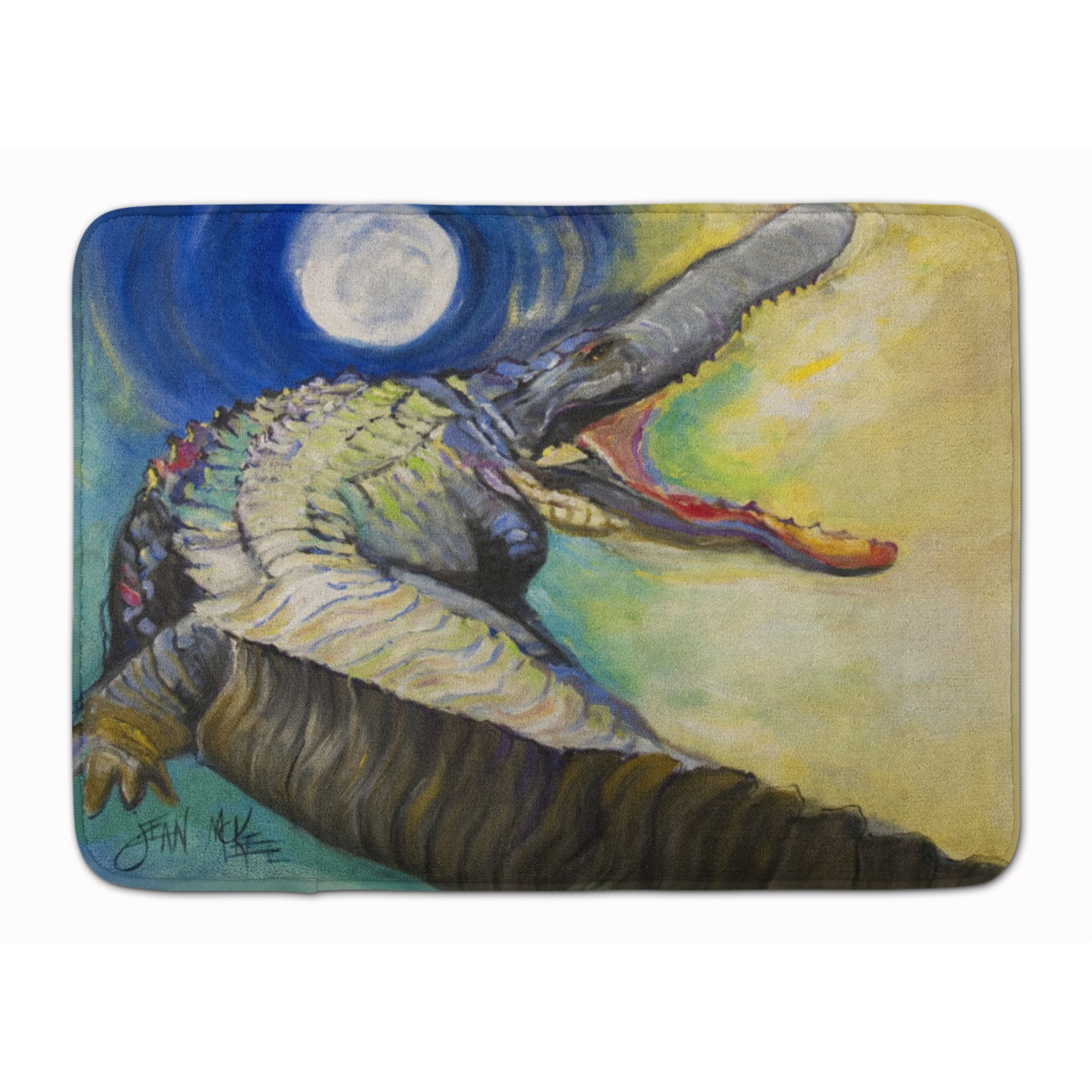 &quotCaroline's Treasures Alligator Floor Mat, 19"" x 27"", Multicolor"