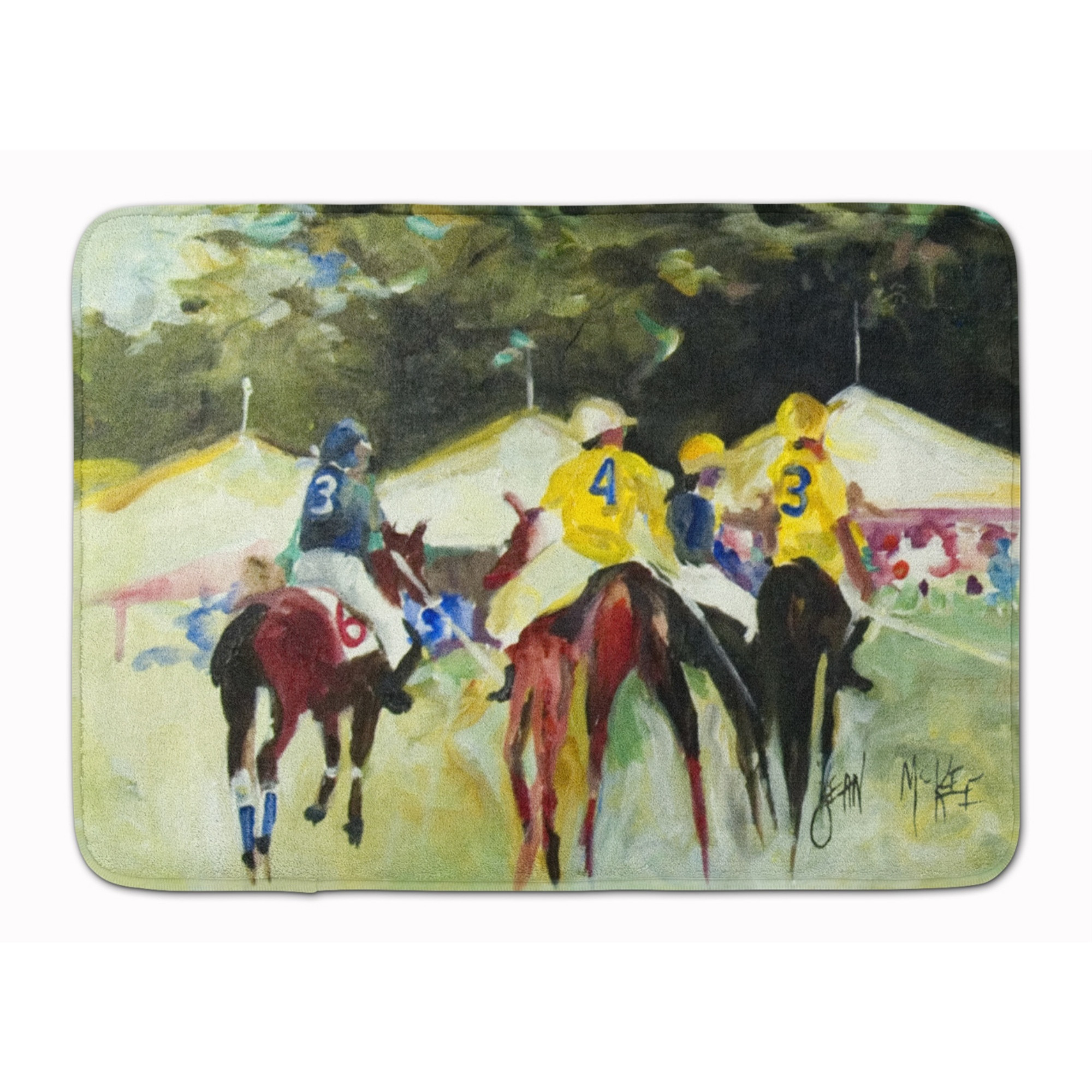 &quotCaroline's Treasures Polo at the Point Floor Mat, 19"" x 27"", Multicolor"