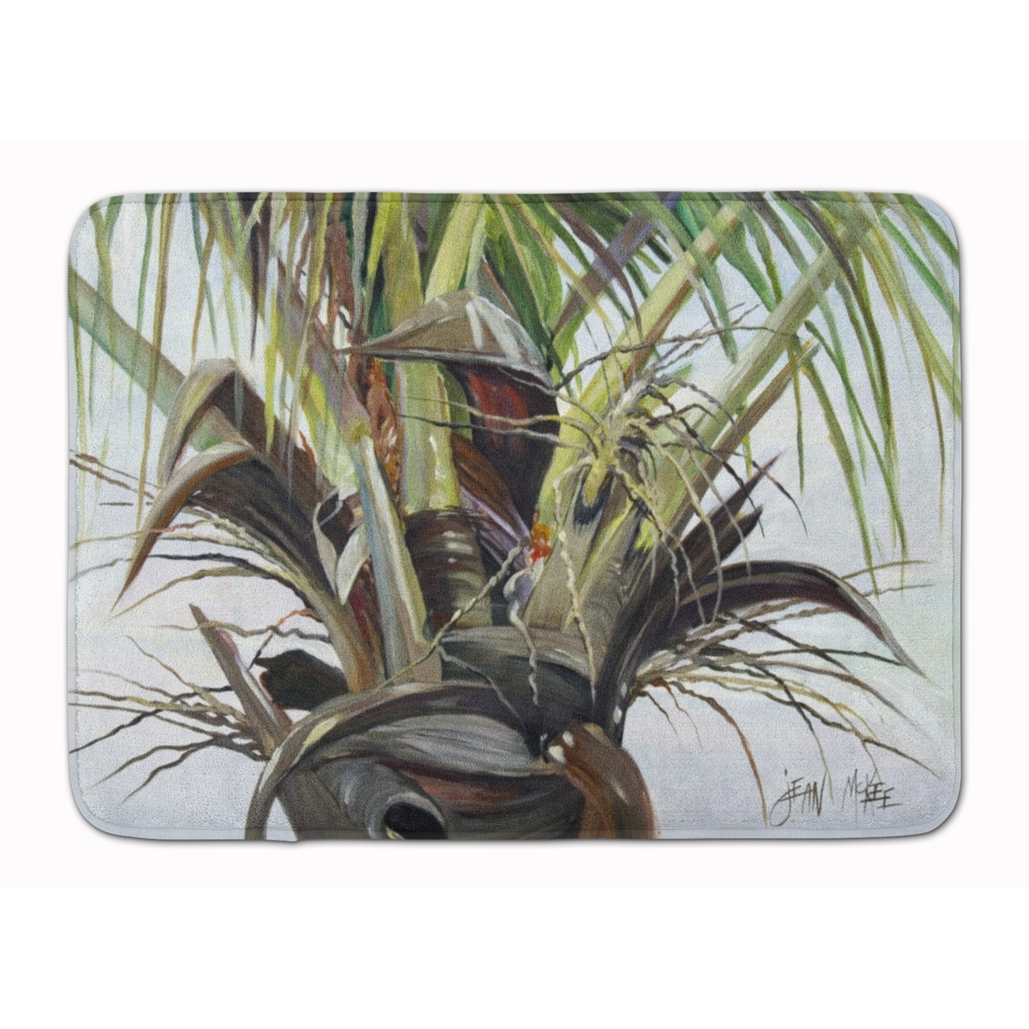 &quotCaroline's Treasures Top Palm Tree Floor Mat, 19"" x 27"", Multicolor"
