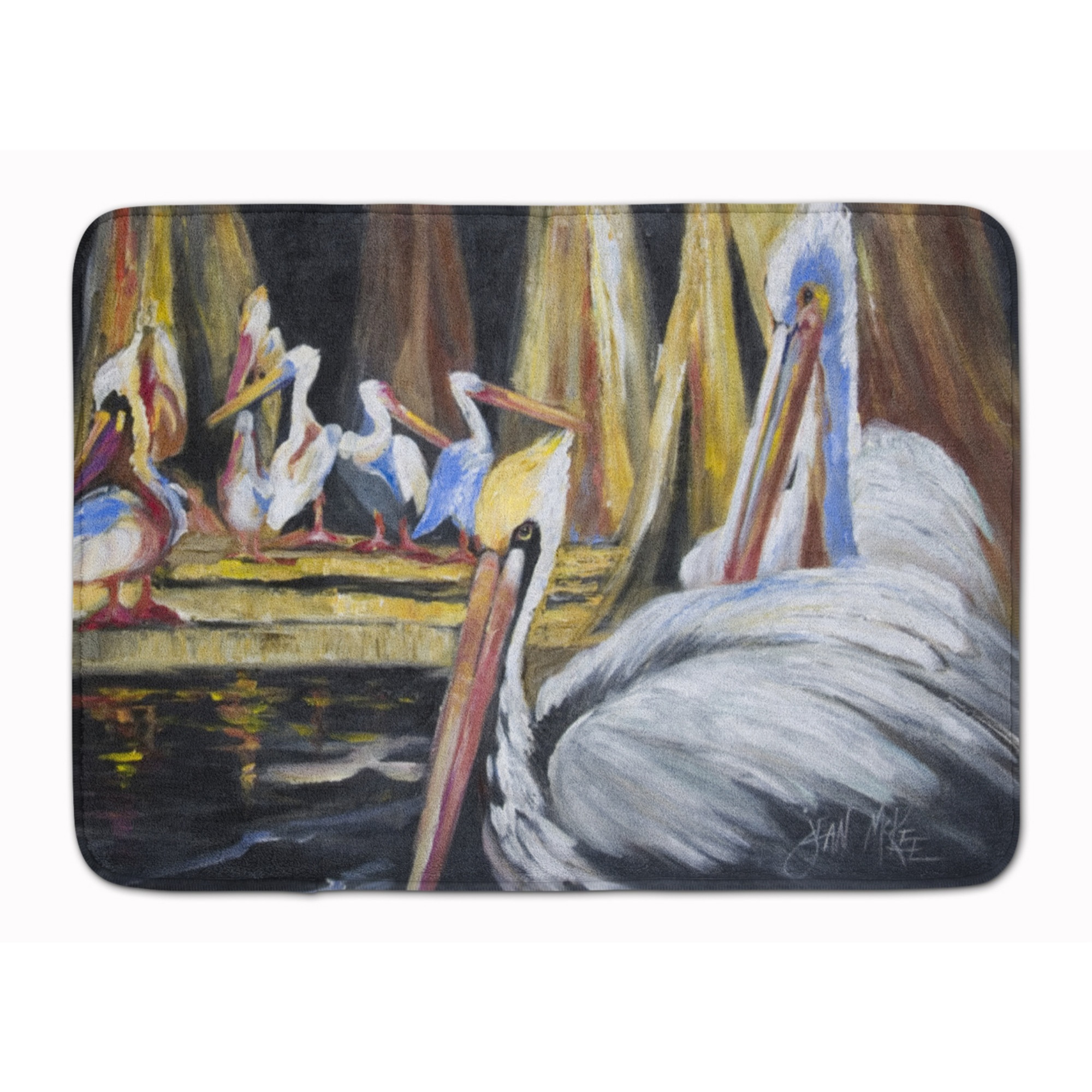 &quotCaroline's Treasures Pelicans Floor Mat, 19"" x 27"", Multicolor"