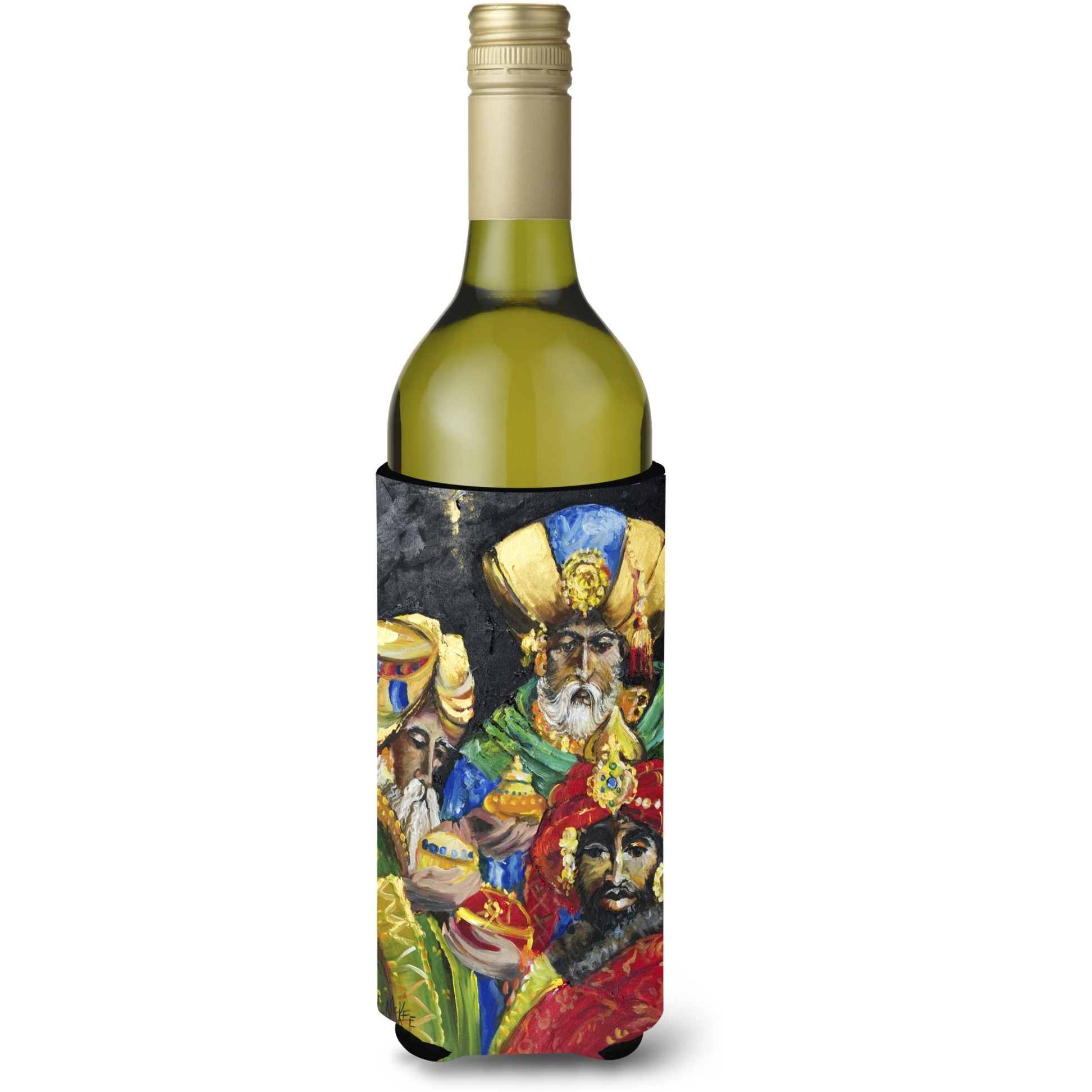 The Three Wise Men Wine Bottle Beverage Insulator Hugger JMK1177LITERK