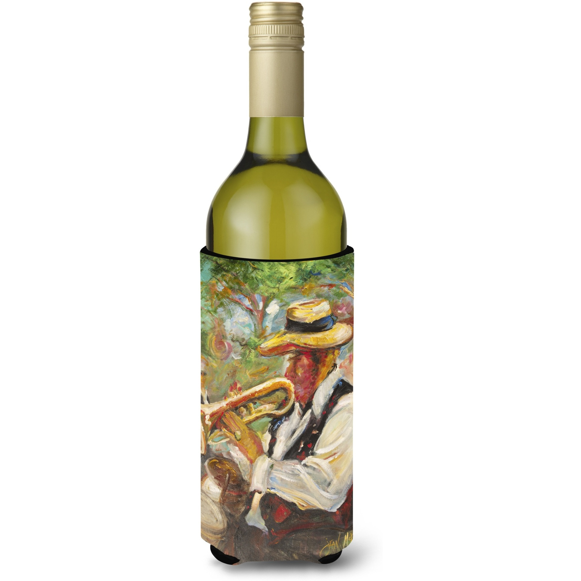Jazz Trumpet Wine Bottle Beverage Insulator Hugger JMK1185LITERK