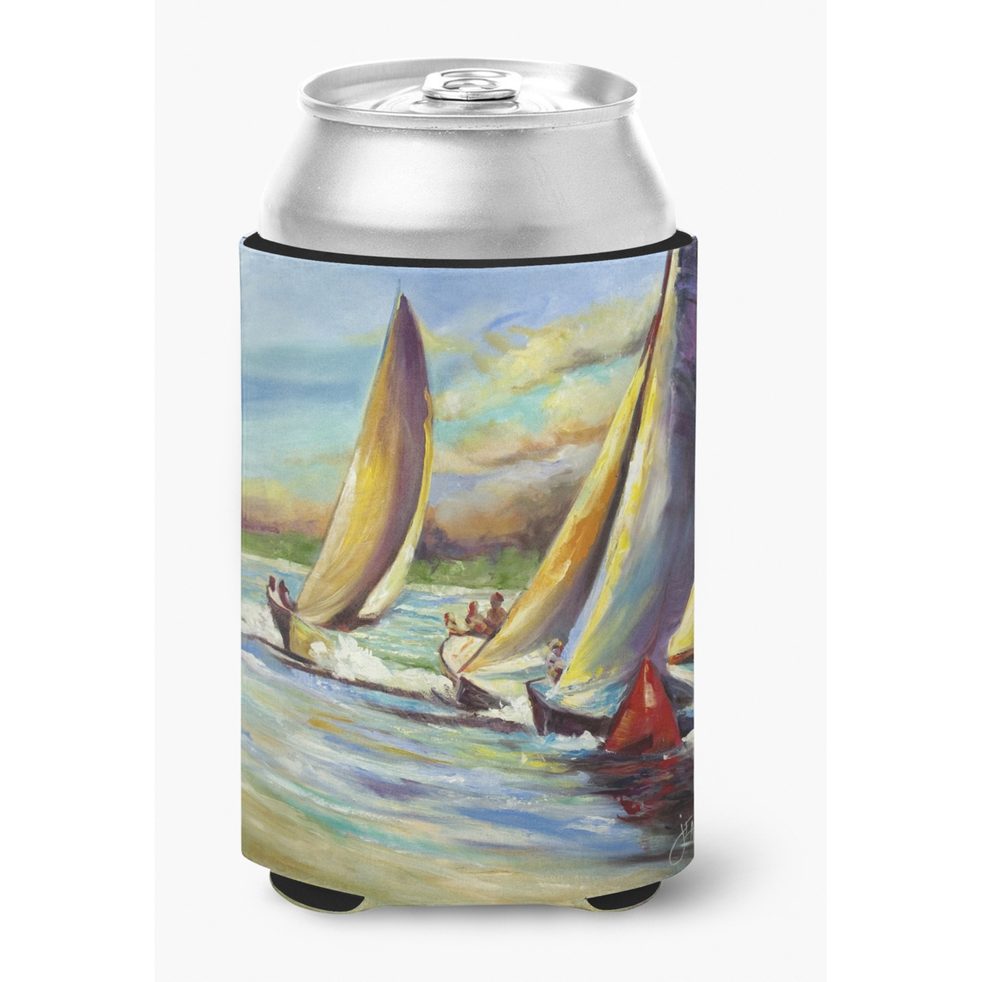 Knost Reggata Sailboats Can or Bottle Hugger JMK1236CC