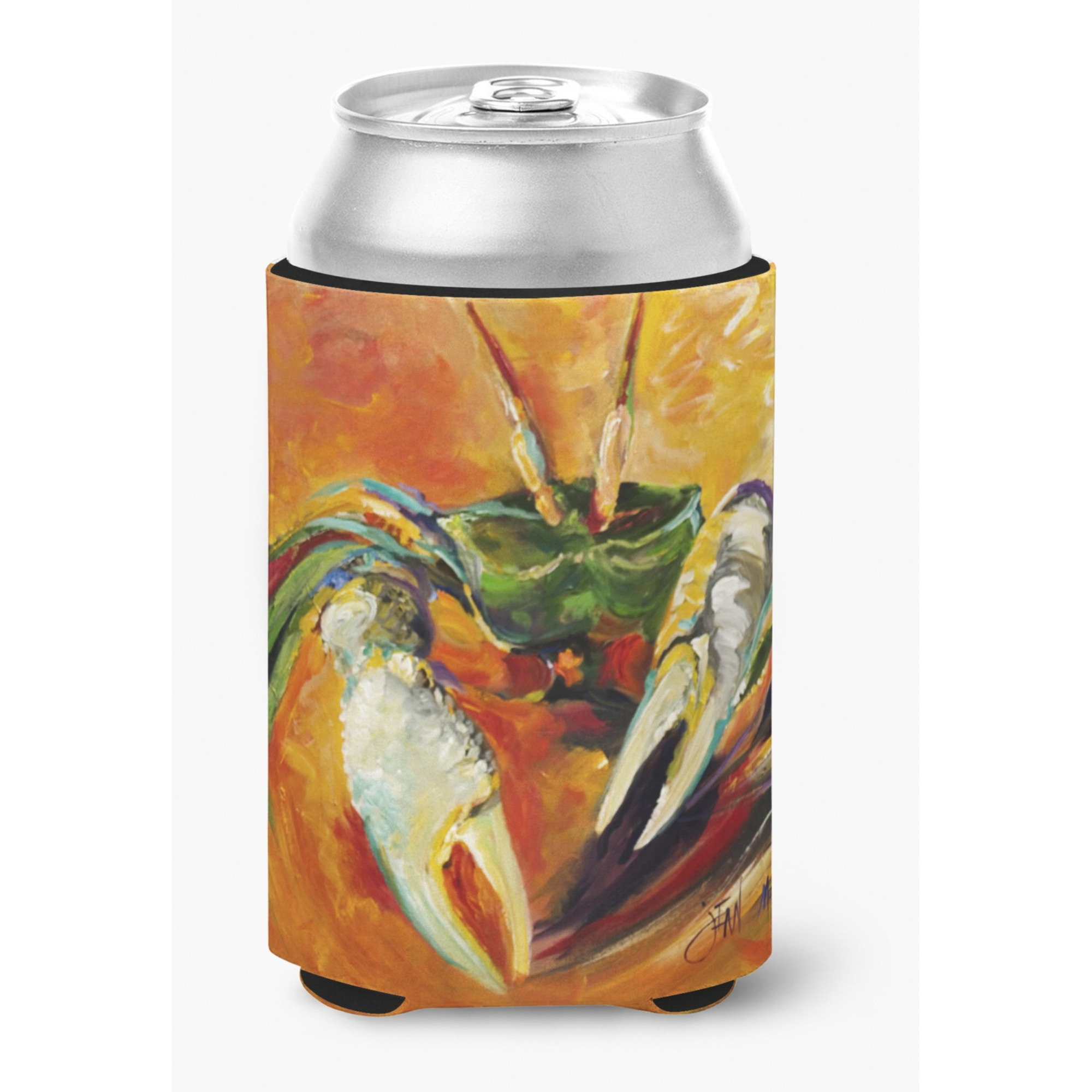 Small Orange Crab Can or Bottle Hugger JMK1251CC