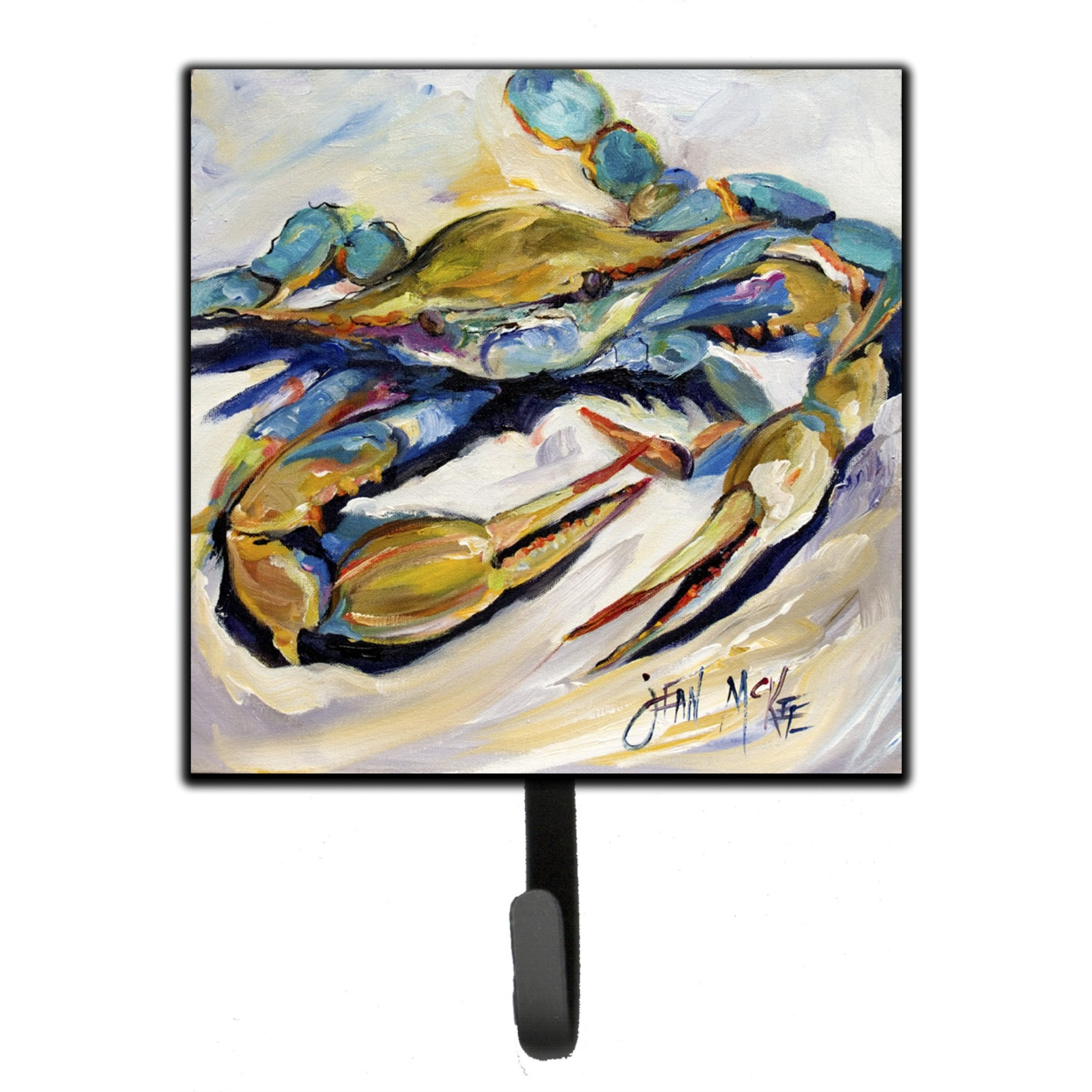 &quotCaroline's Treasures JMK1255SH4 20 Crab Leash or Key Holder, Small, Multicolor"