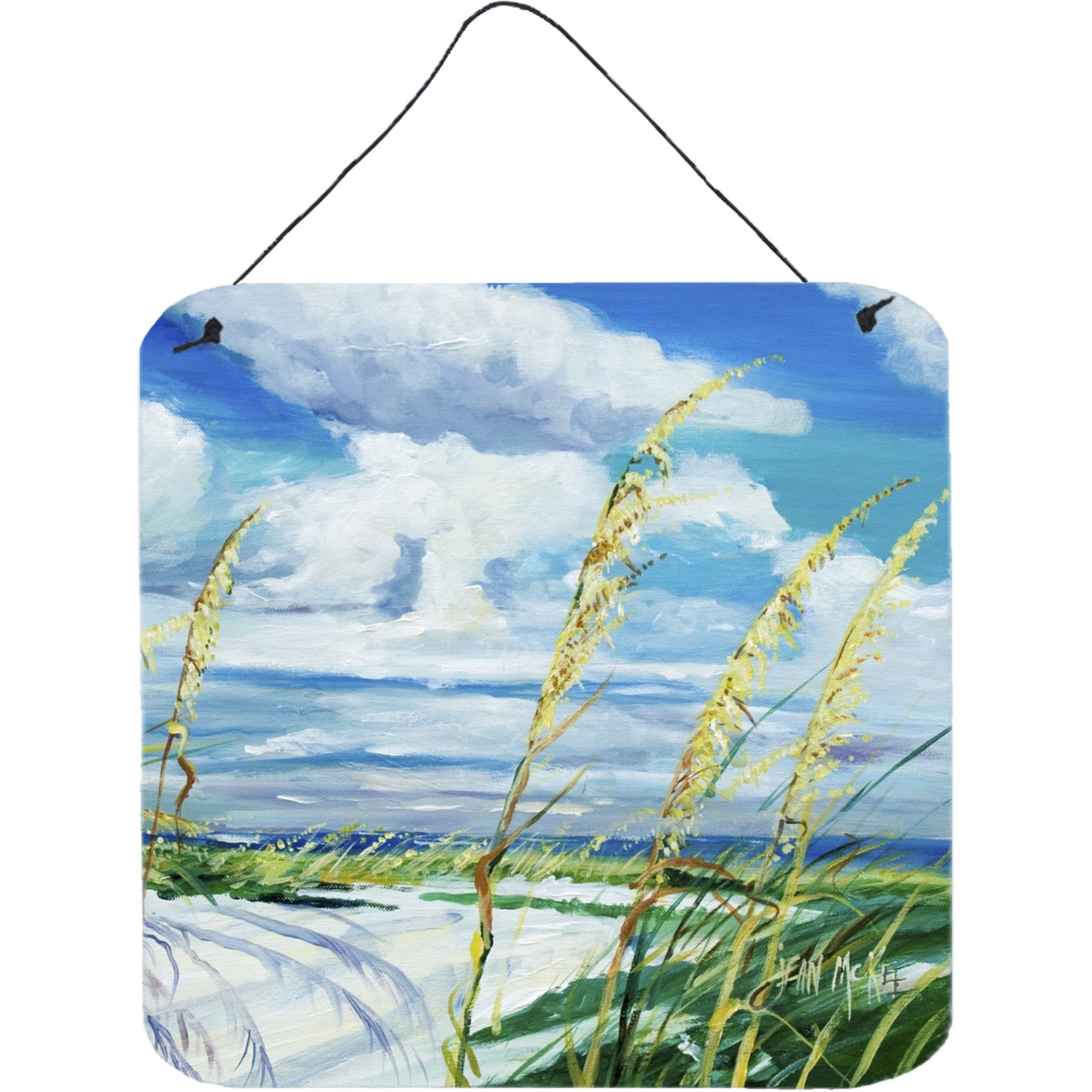 &quotCaroline's Treasures Sea Oats Wall or Door Hanging Prints, 6 x 6"""