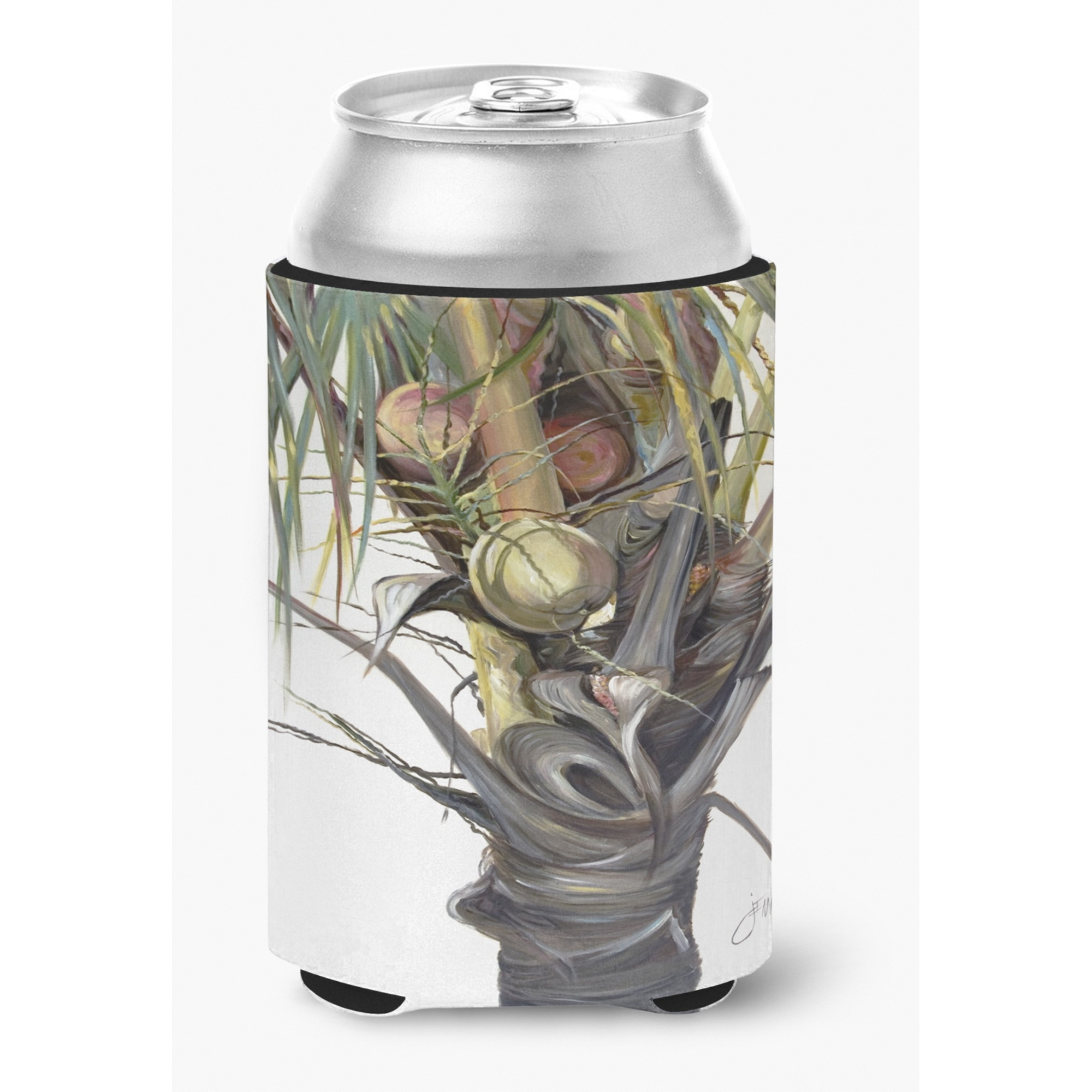 Coconut Tree Top Can or Bottle Hugger JMK1279CC