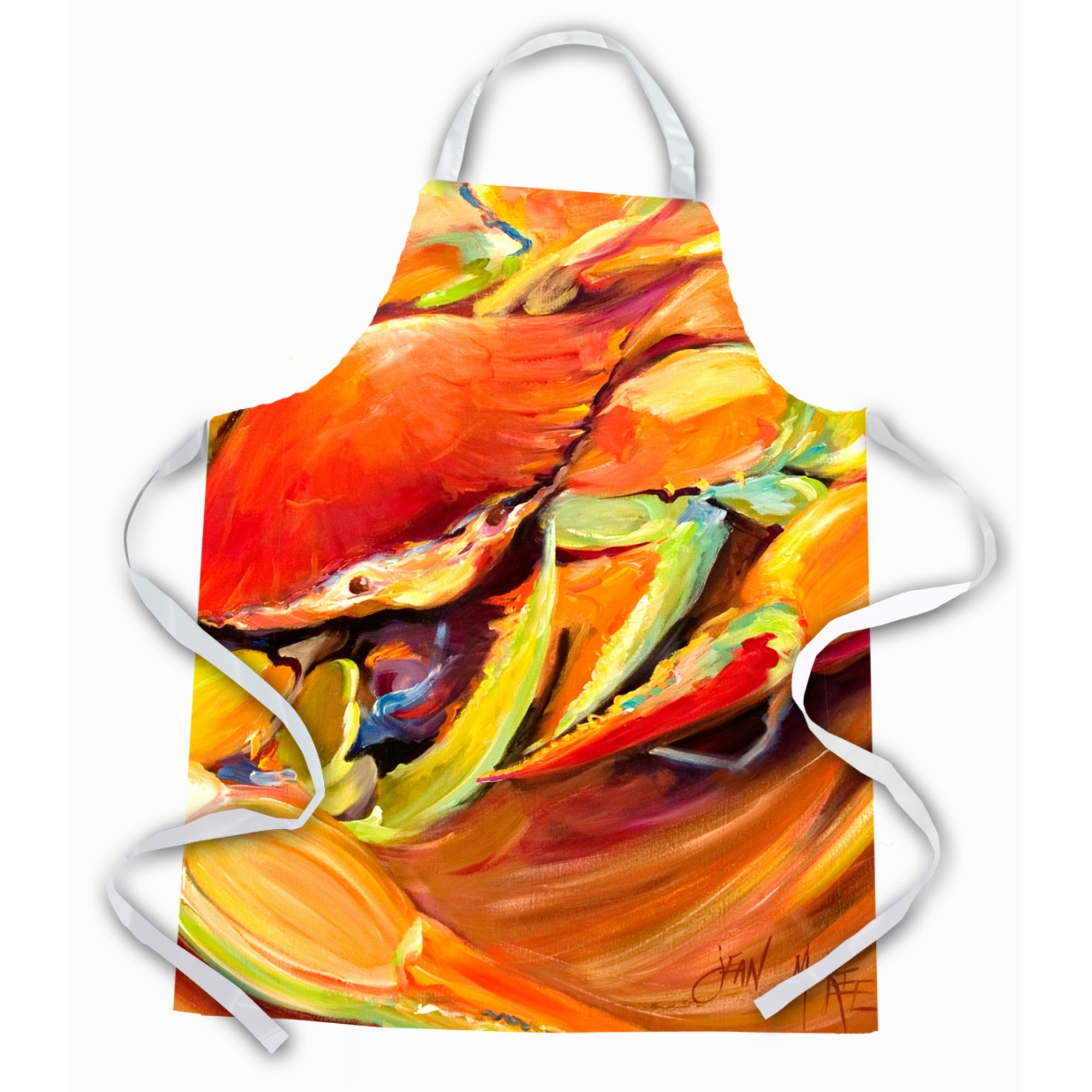 &quotCaroline's Treasures JMK1294APRON Spice Crab Apron, Large, Multicolor"