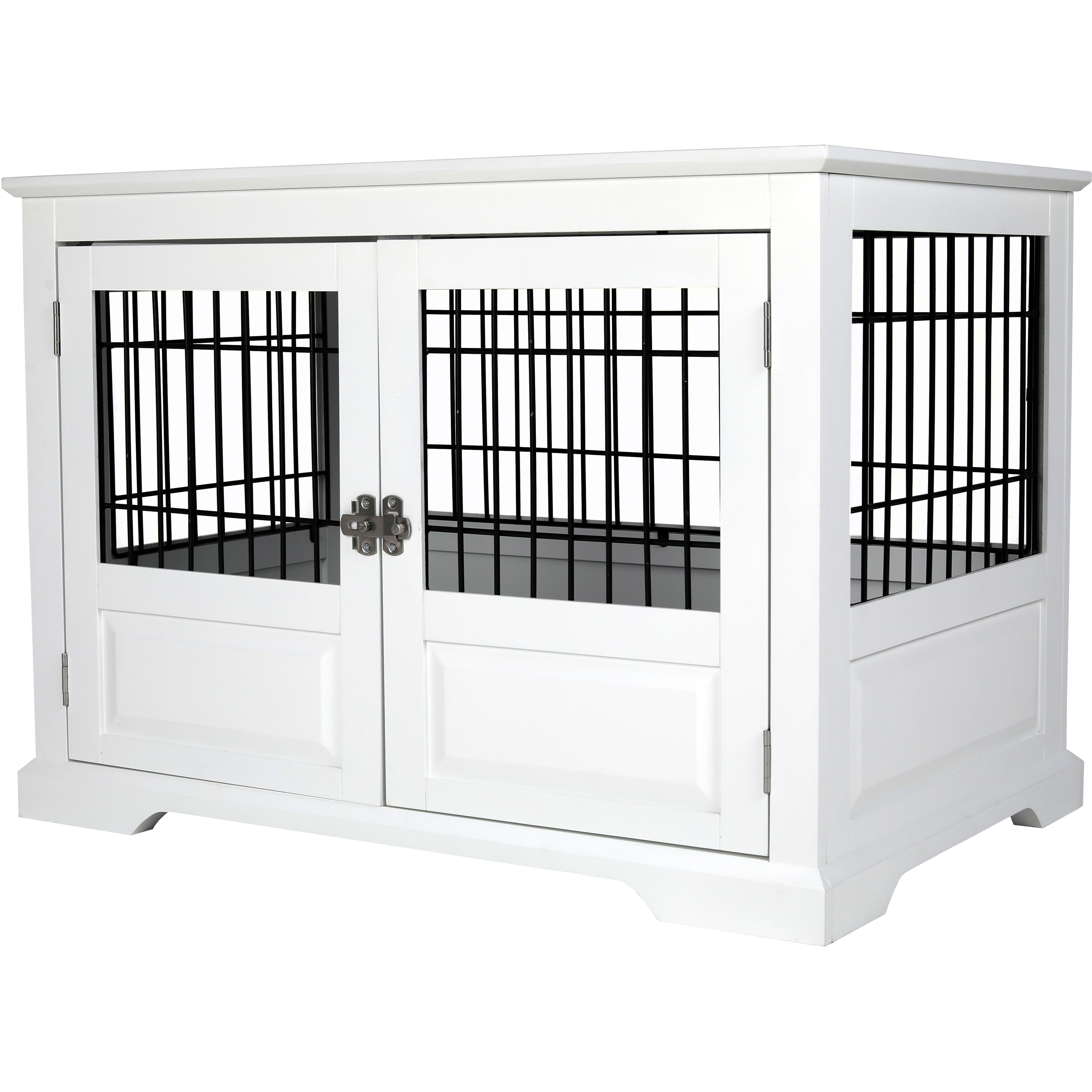 Fairview Triple Door Crate, Large, White