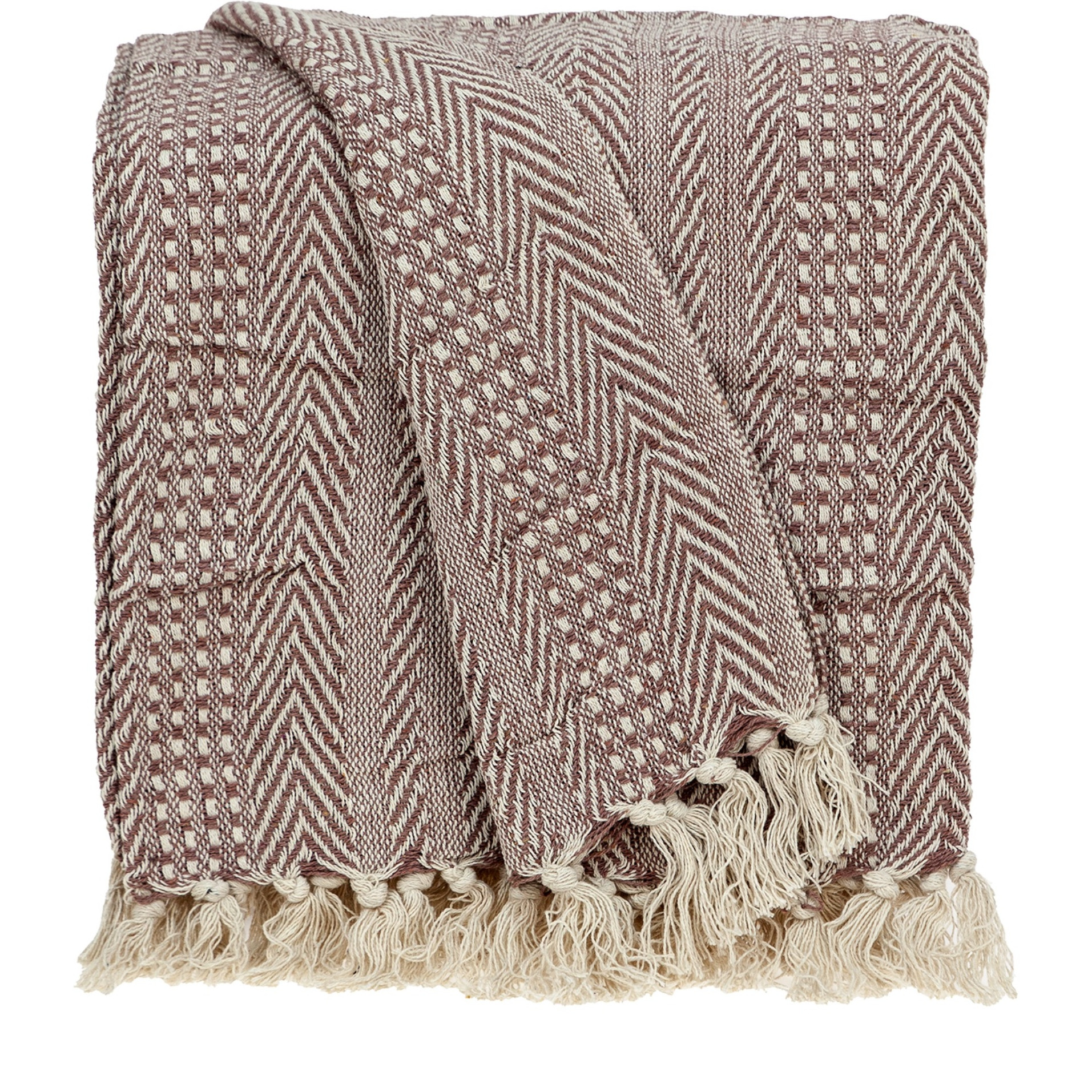 Parkland Collection Thor Casual Blue 52" x 67" Woven Handloom Throw