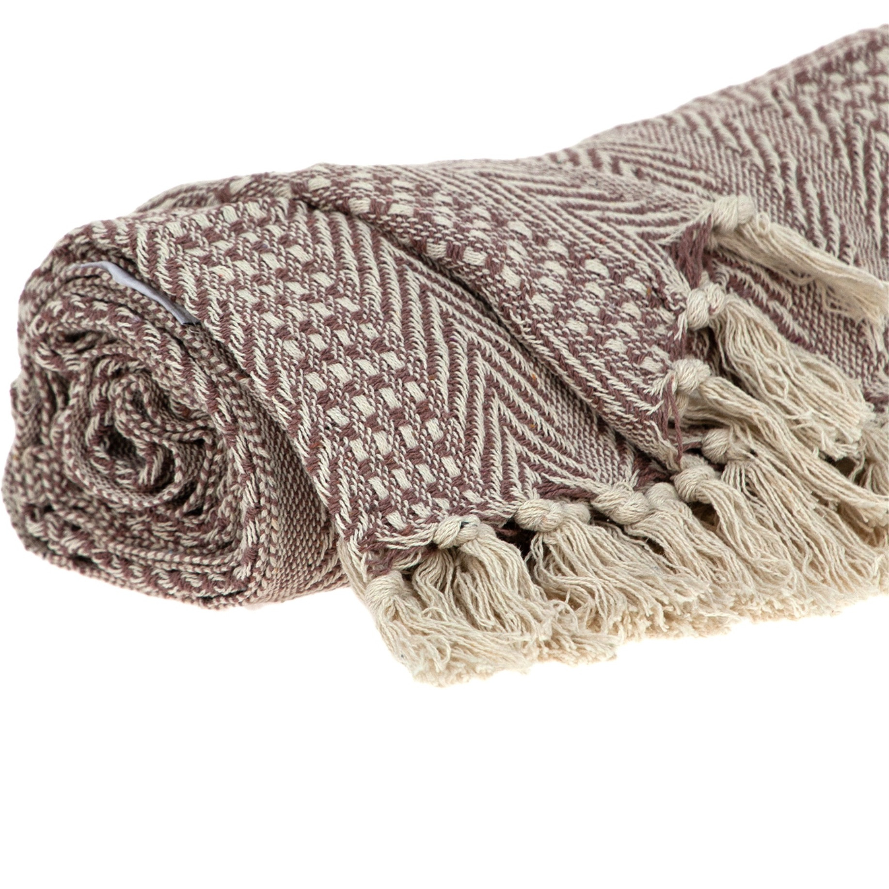 Parkland Collection Thor Casual Blue 52" x 67" Woven Handloom Throw